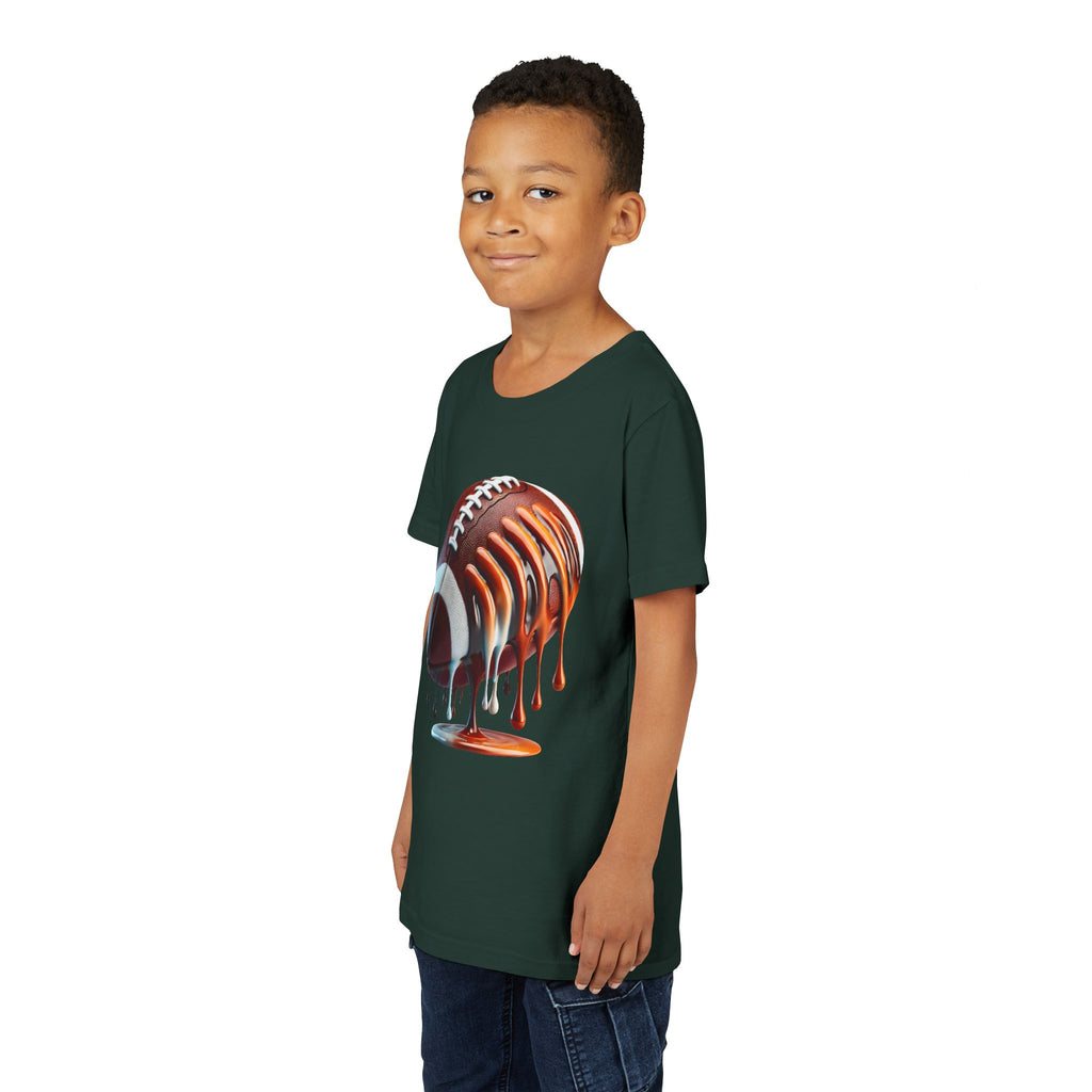 Dripping Football Youth Tee