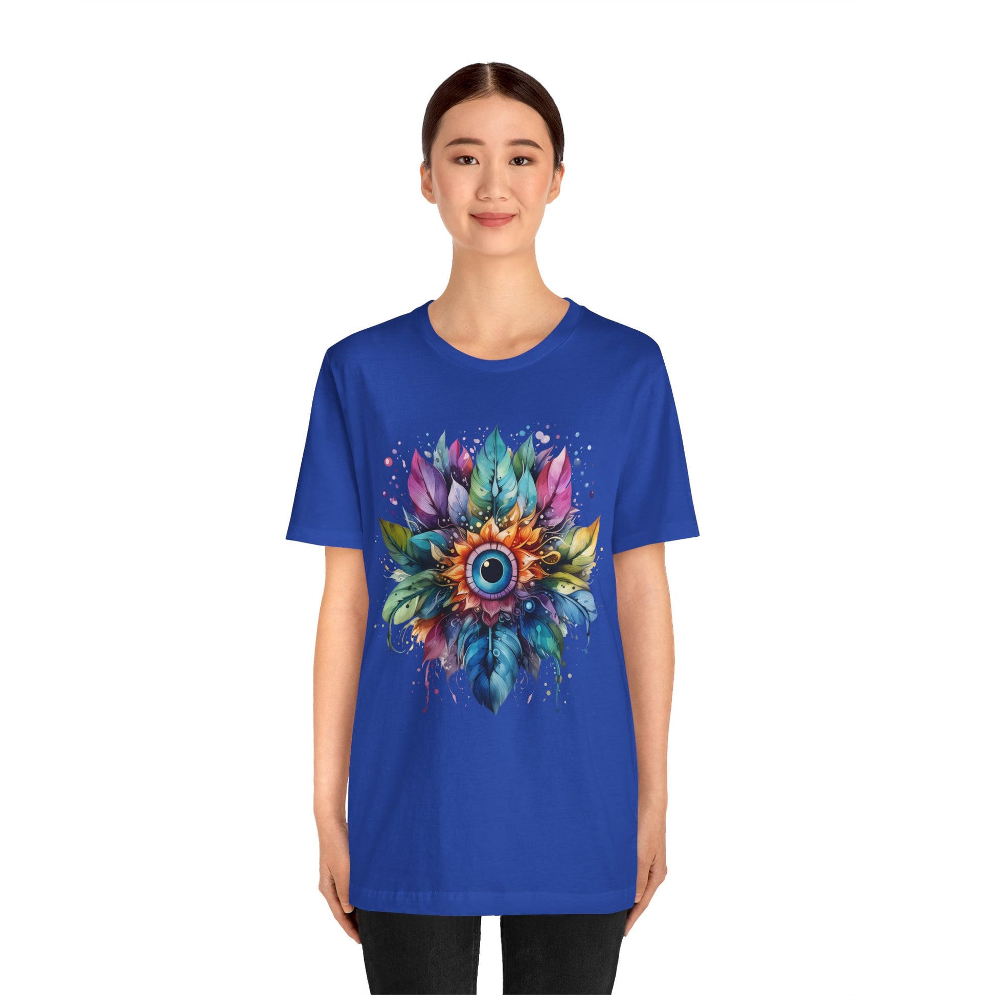 Colorful Eye Design Unisex Tee