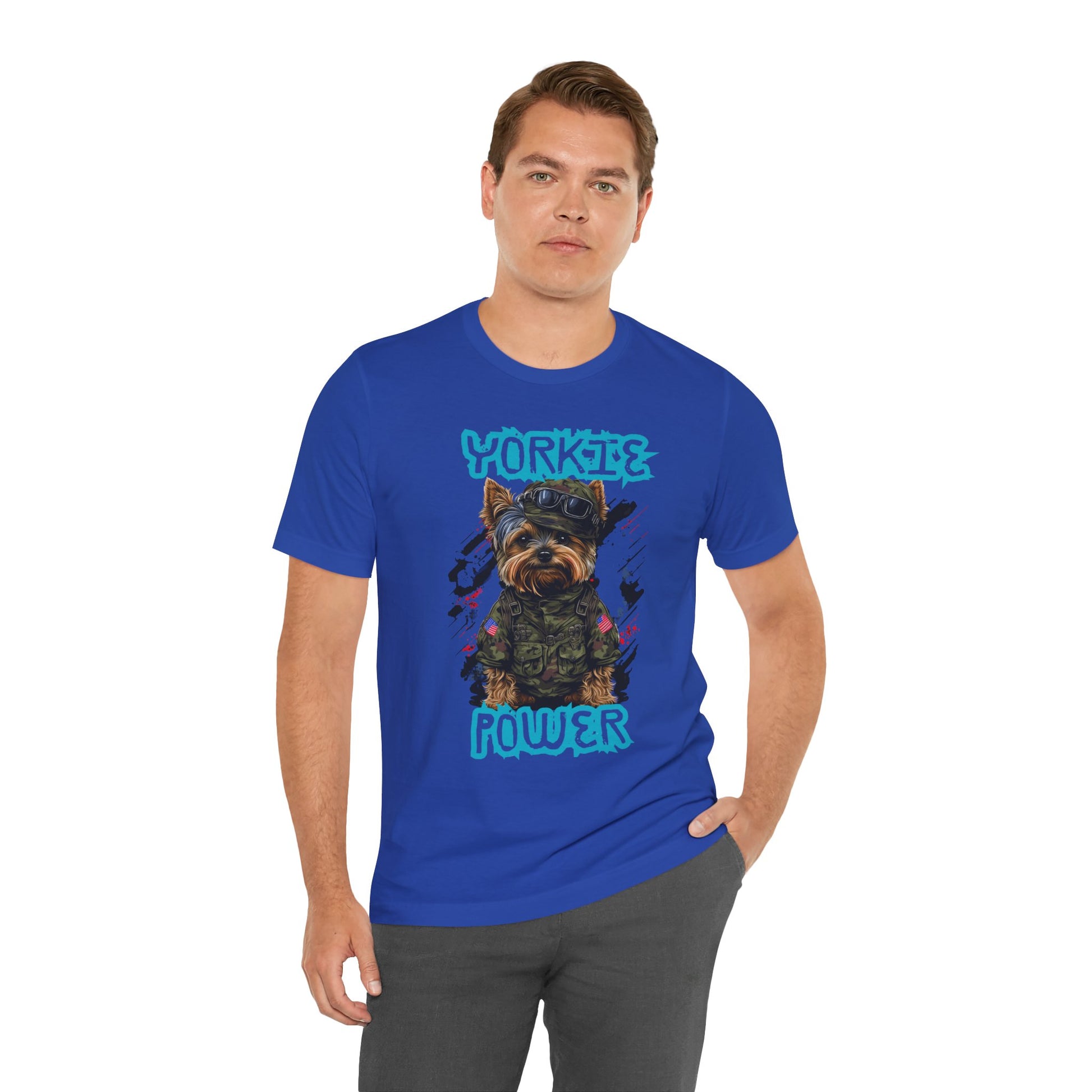Yorkie Power Unisex Tee