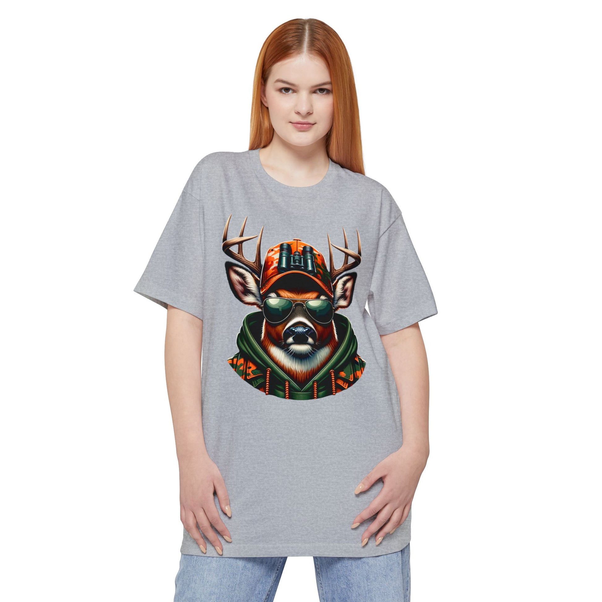 Hunting Vibes T-Shirt - Tall Beefy Design 3 Extra Inches