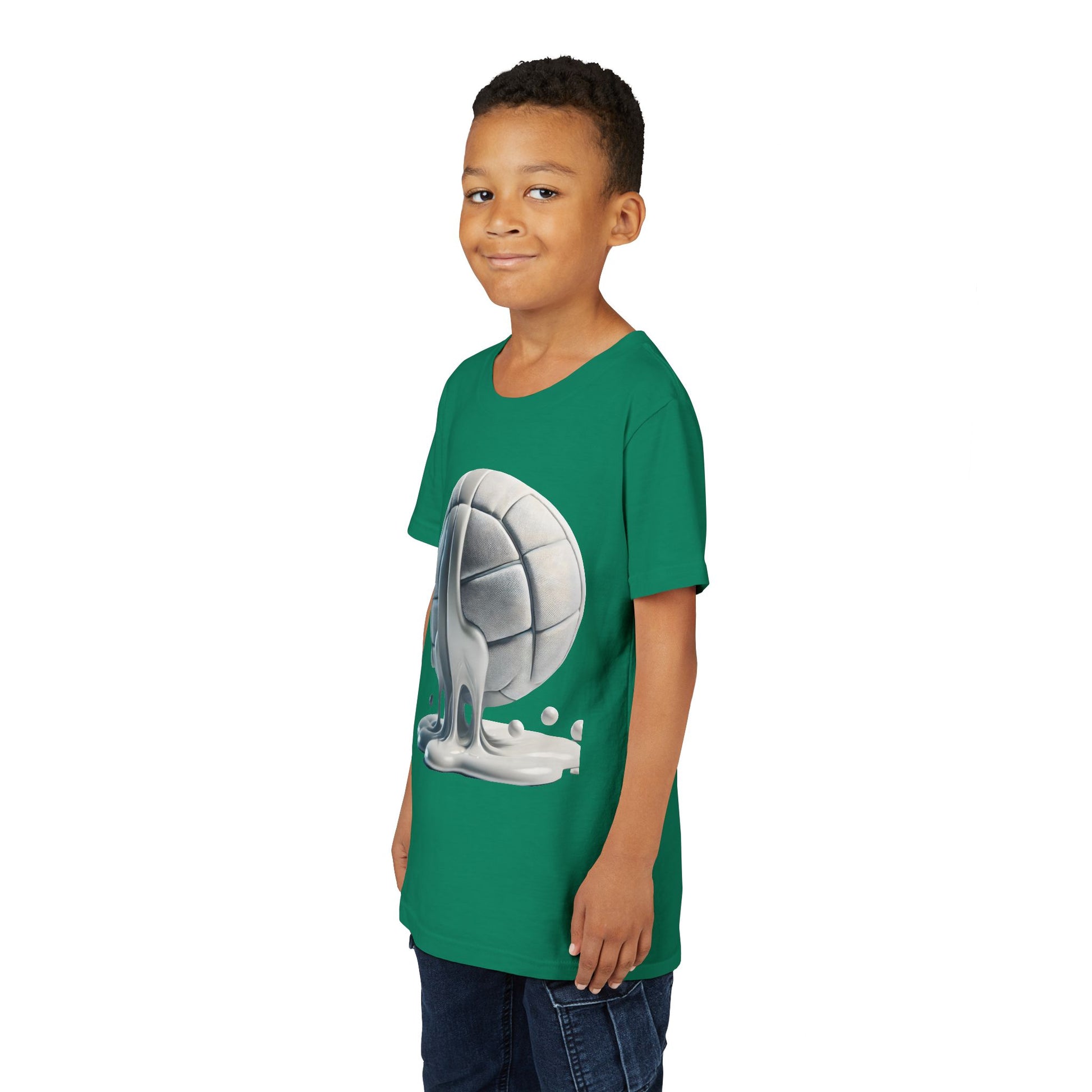 Cool Dripping Volleyball Youth Tee