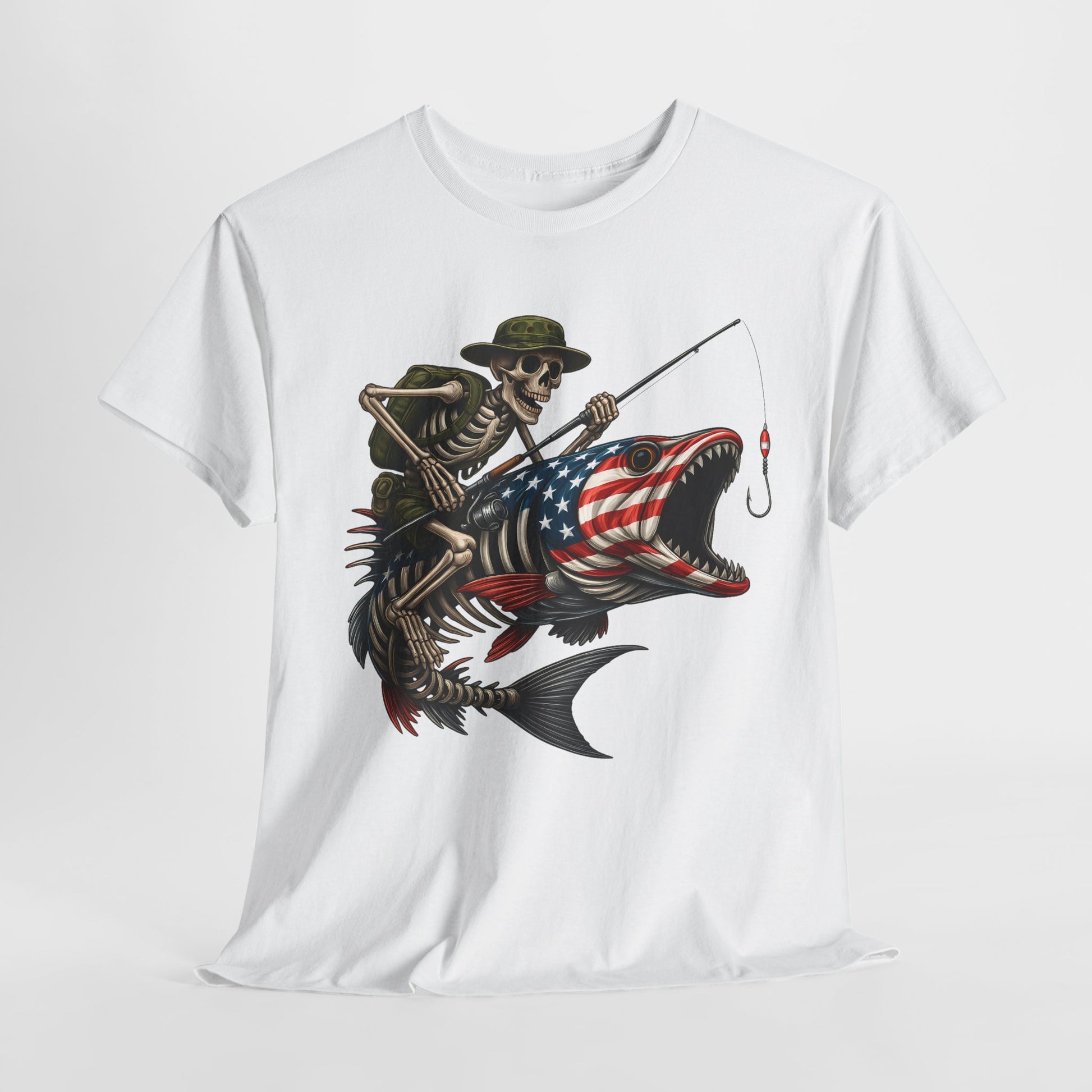 Fishing Skeleton Tee
