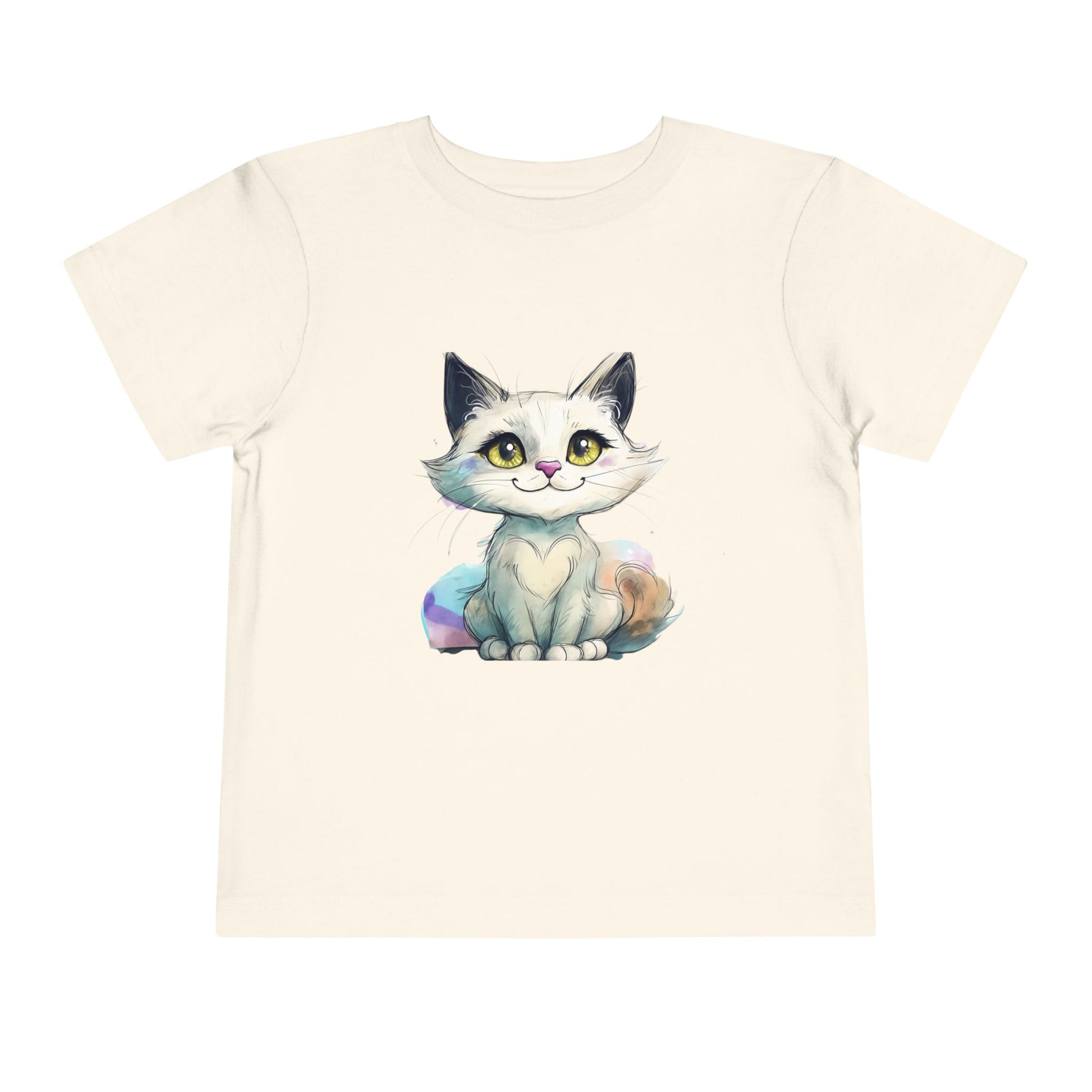 Adorable Cat Toddler Tee