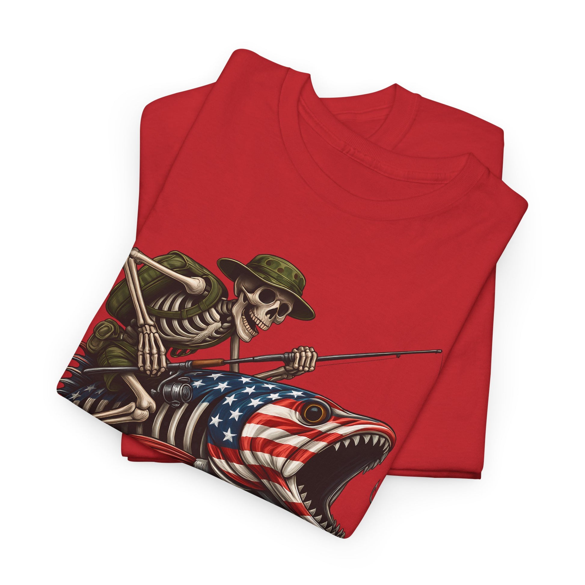 Fishing Skeleton Tee