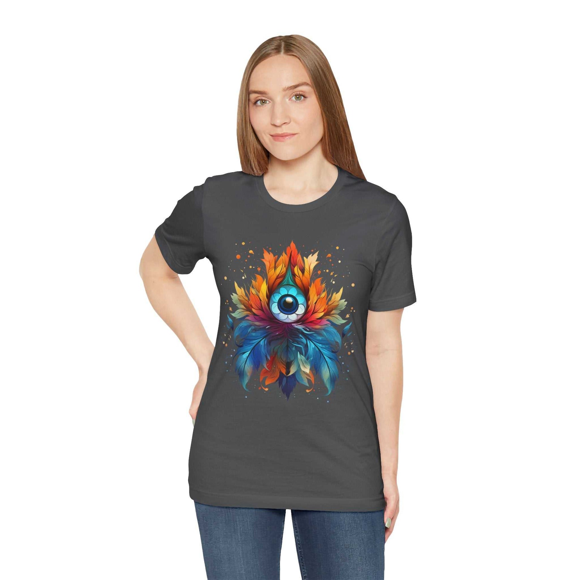 Vibrant Eye-Mandala Tee