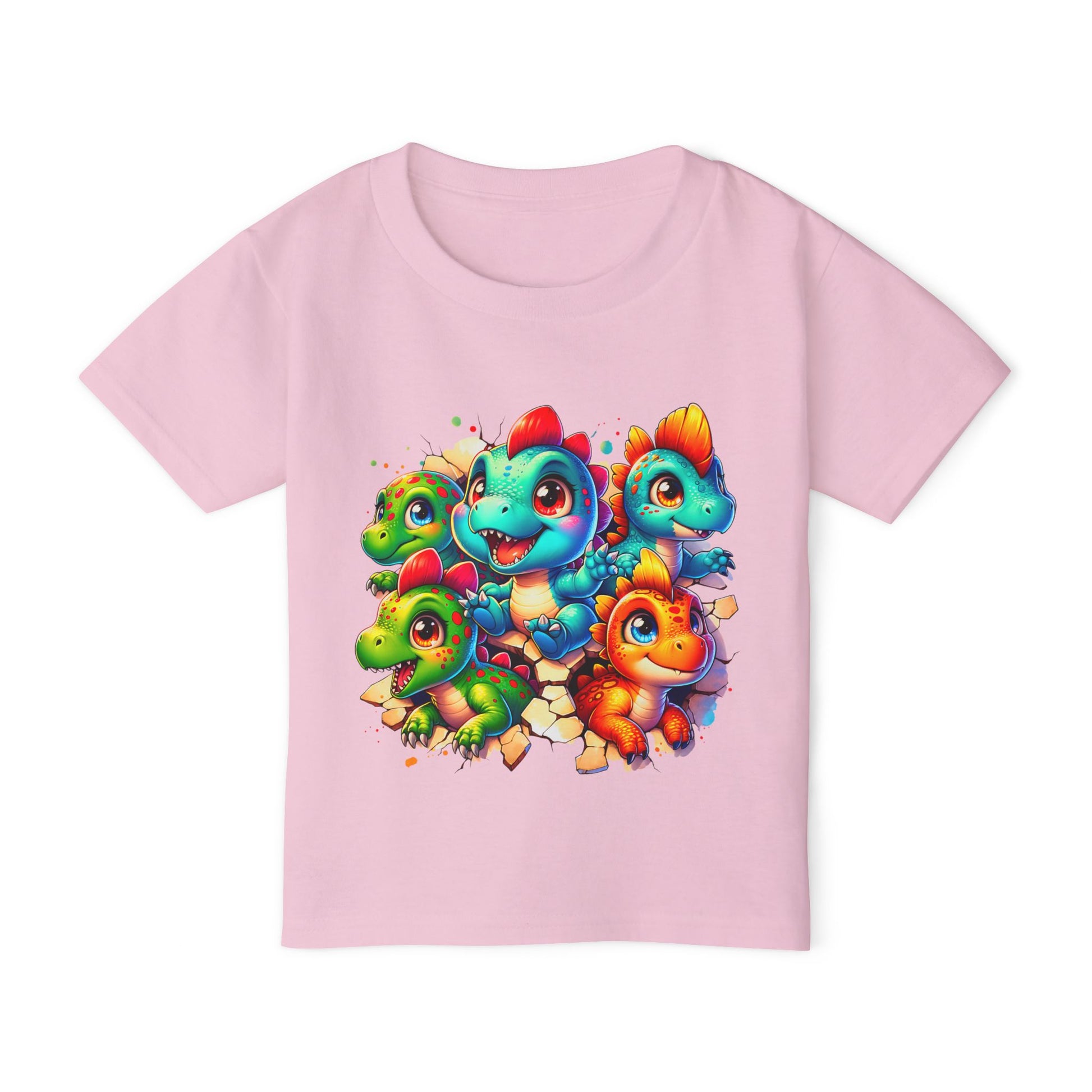 Colorful Dinosaur Toddler T-Shirt