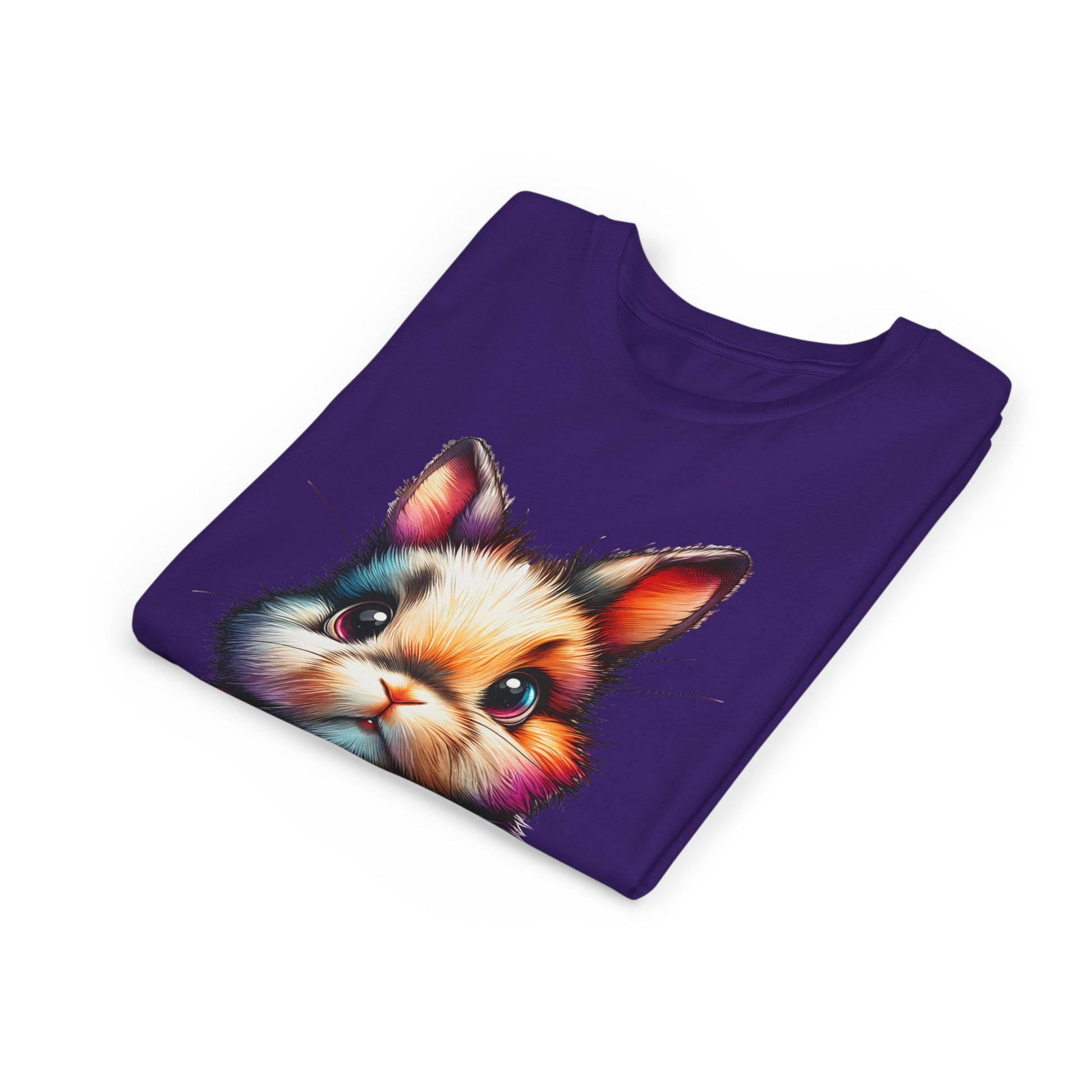 Colorful Bunny Youth Short Sleeve Tee
