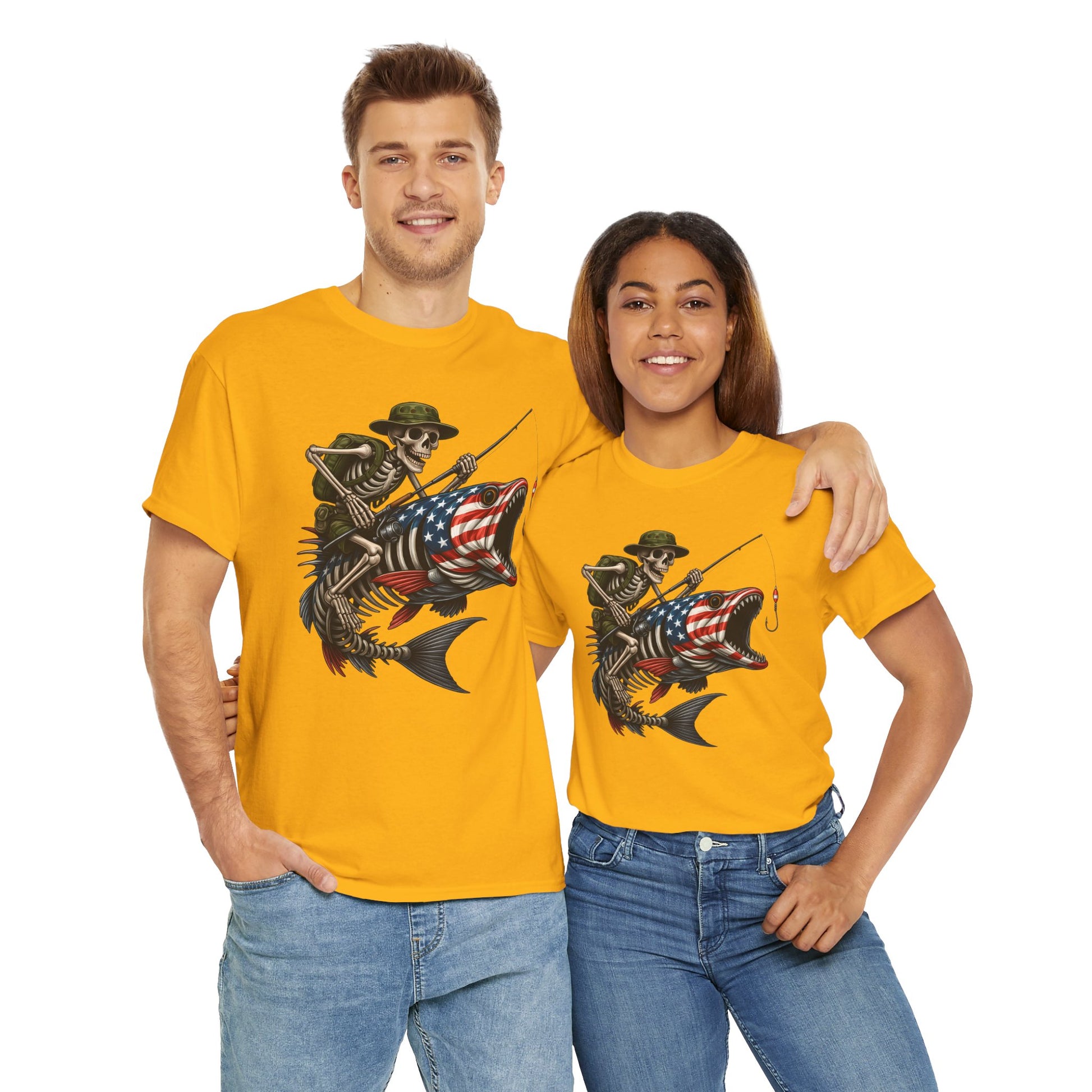 Fishing Skeleton Tee
