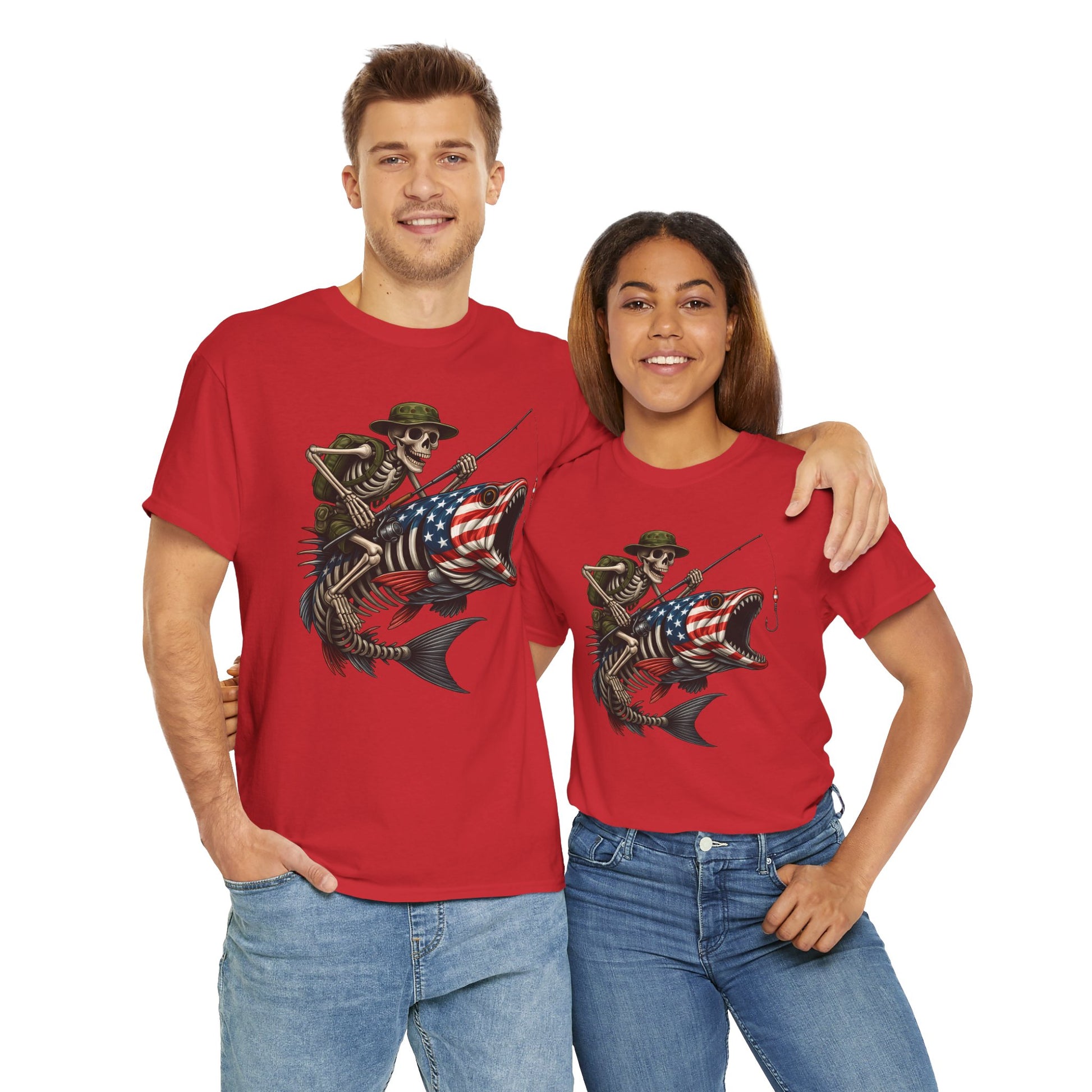 Fishing Skeleton Tee