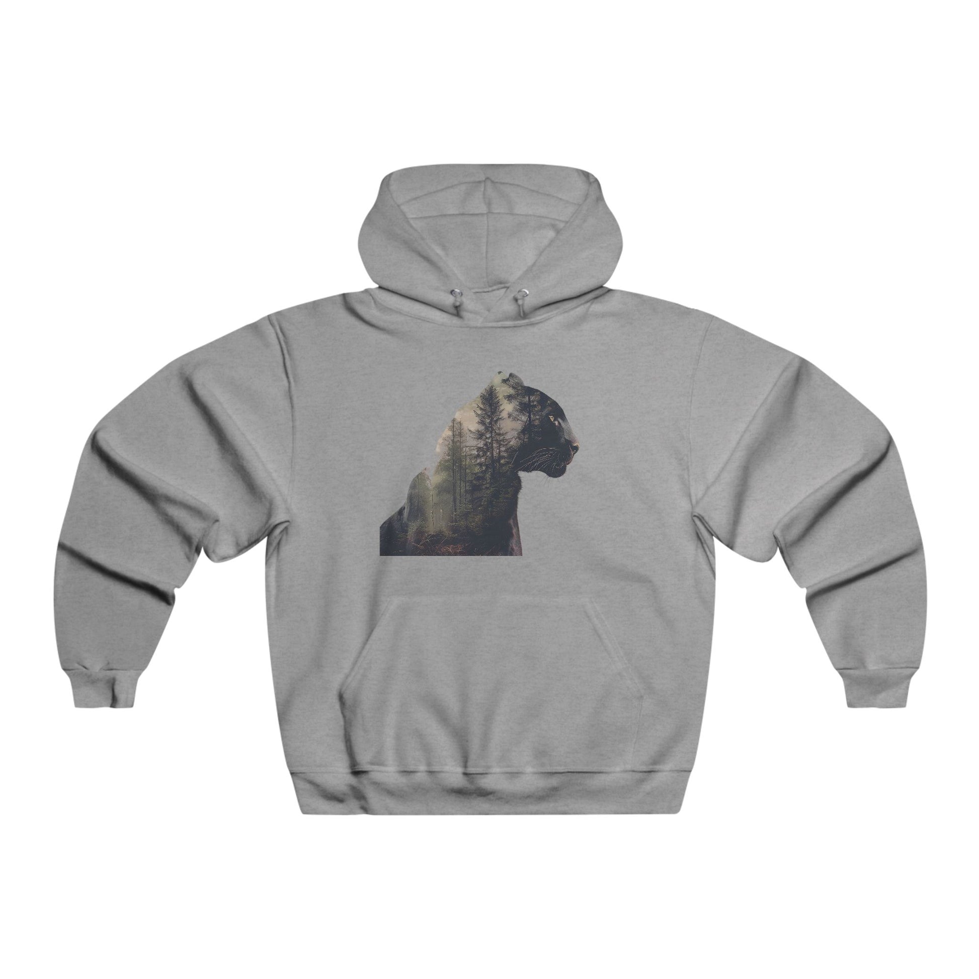 Wildlife Panther Landscape Hoodie