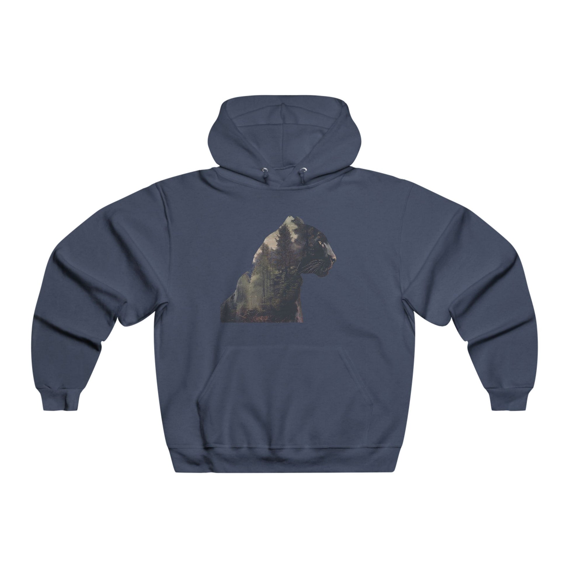 Wildlife Panther Landscape Hoodie