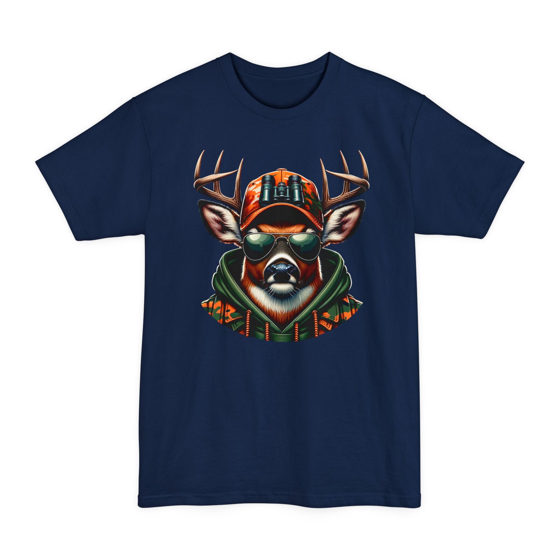 Hunting Vibes T-Shirt - Tall Beefy Design 3 Extra Inches