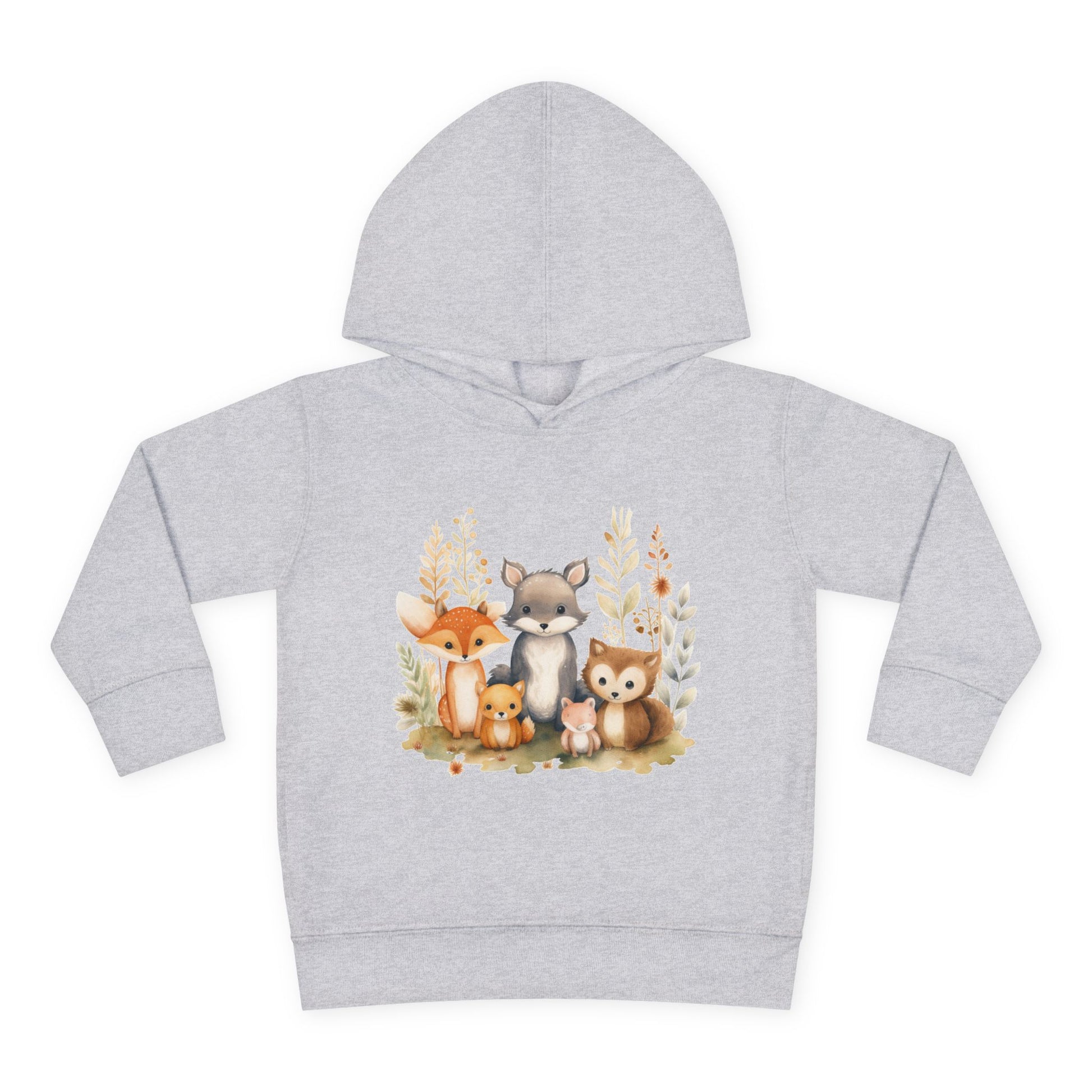 Whimsical Animal Toddler Hoodie