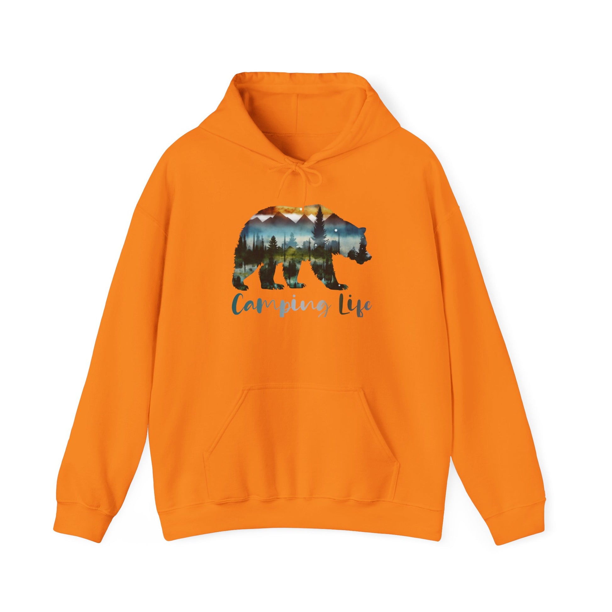 Camping Life Bear Hoodie