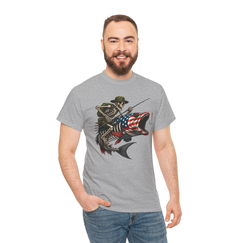 Fishing Skeleton Tee