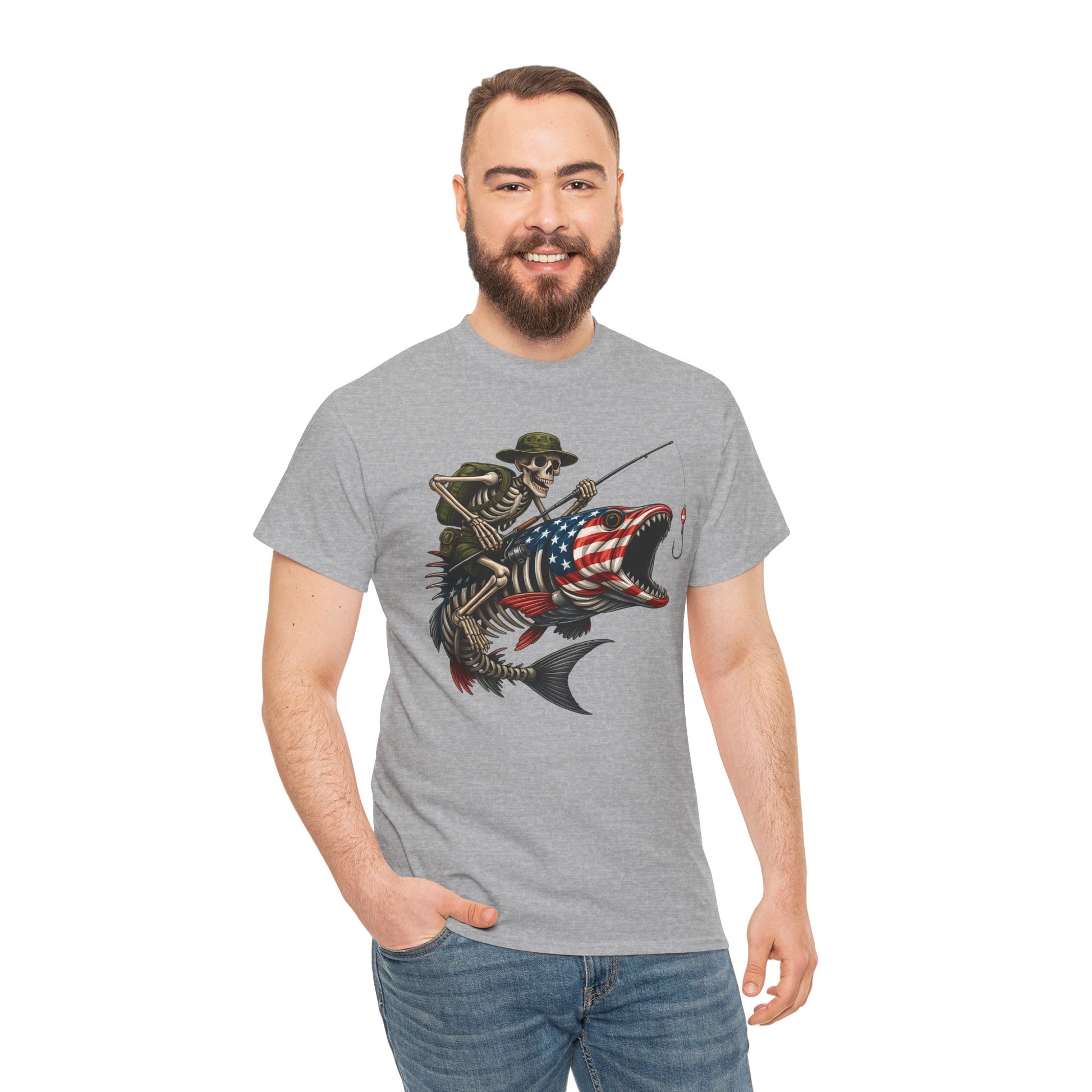 Fishing Skeleton Tee