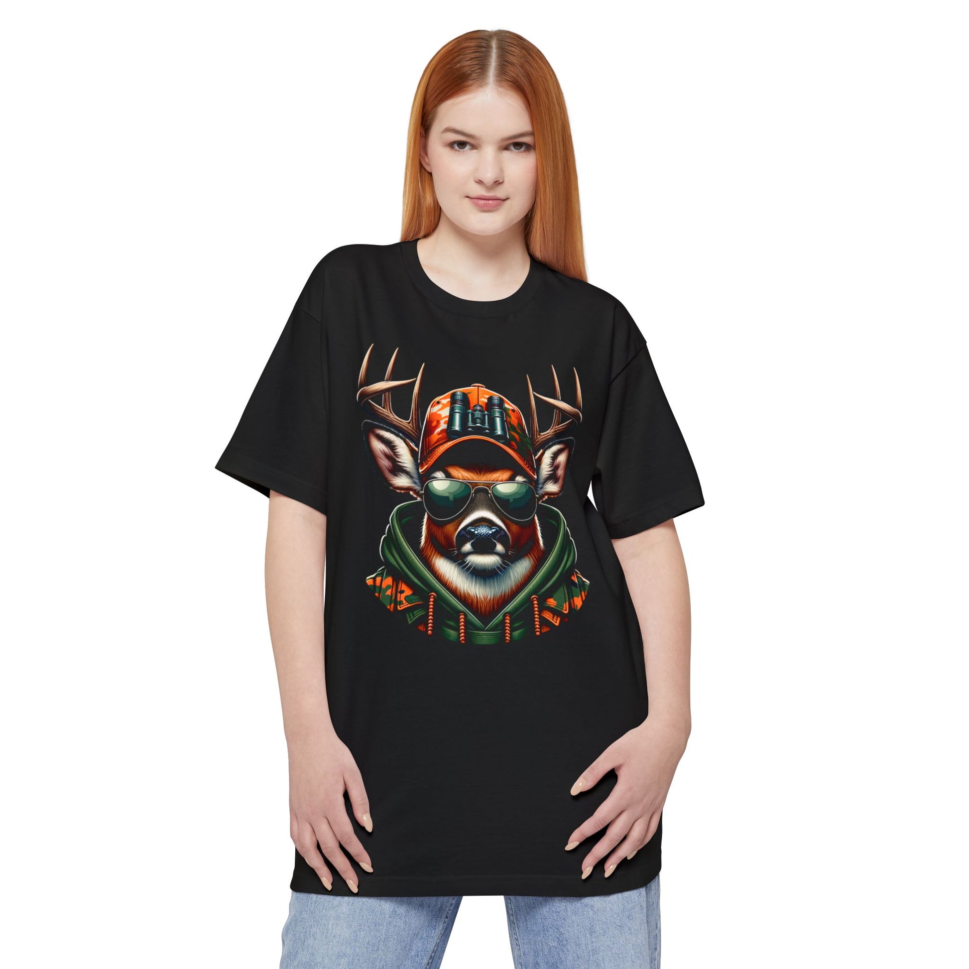 Hunting Vibes T-Shirt - Tall Beefy Design 3 Extra Inches