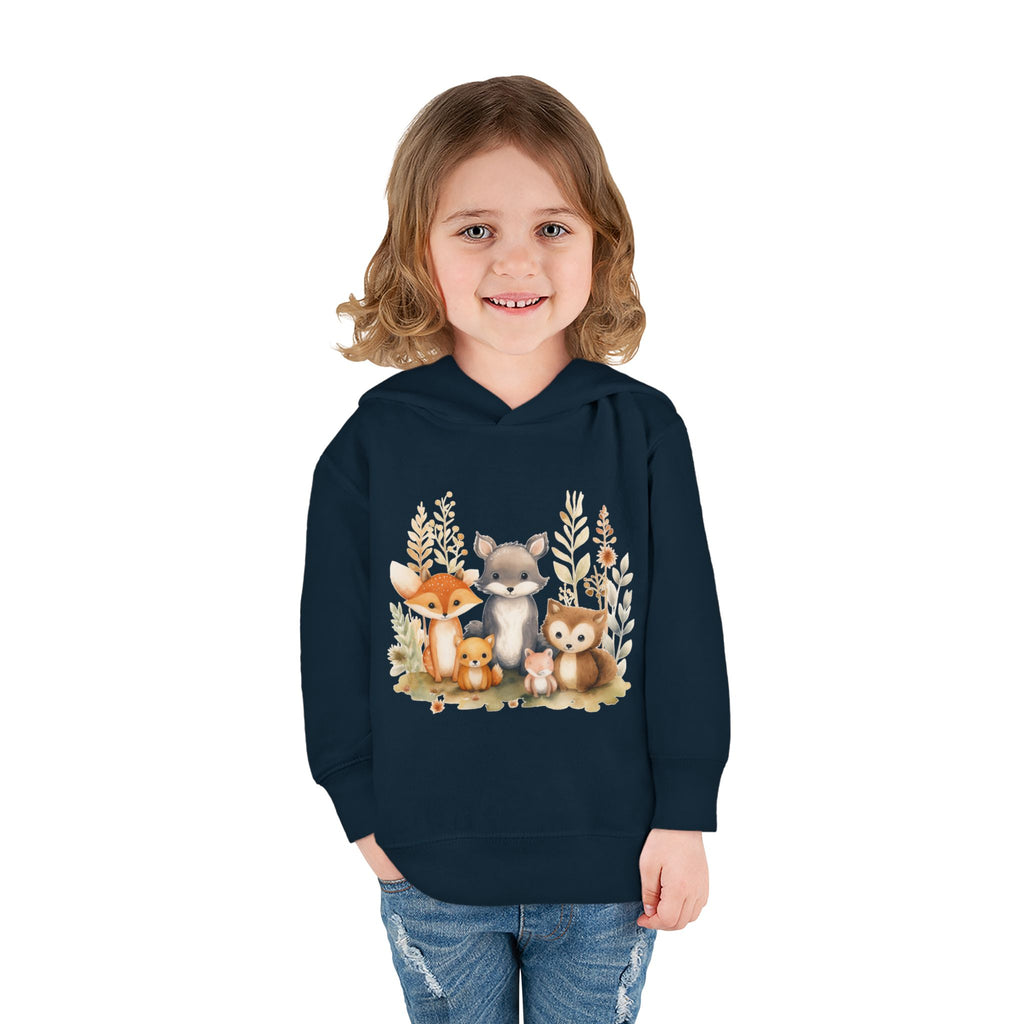 Whimsical Animal Toddler Hoodie