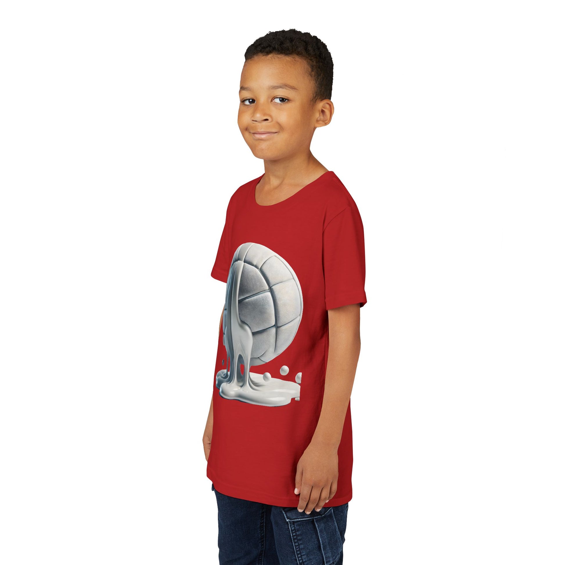 Cool Dripping Volleyball Youth Tee