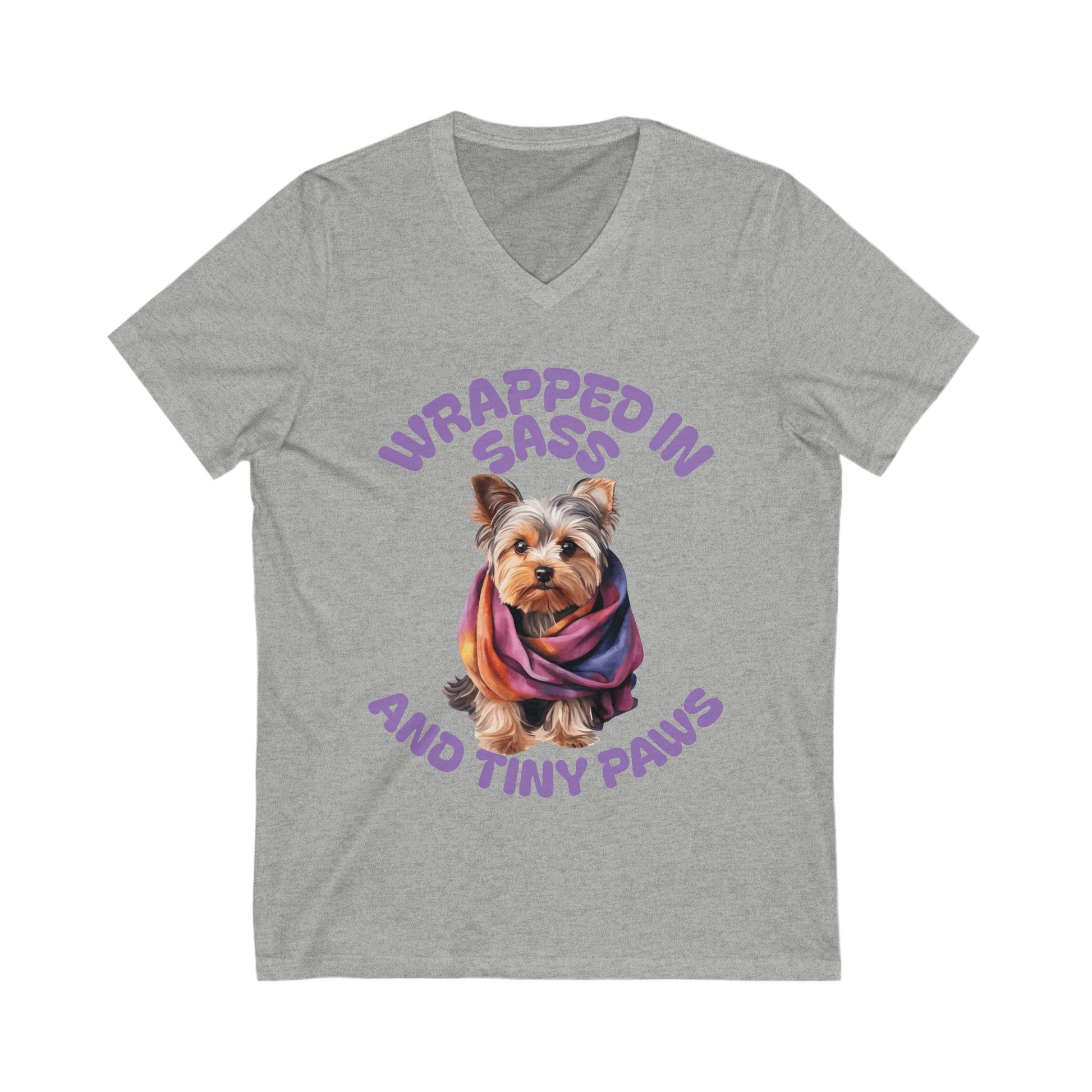 Wrapped In Sass V-Neck Tee