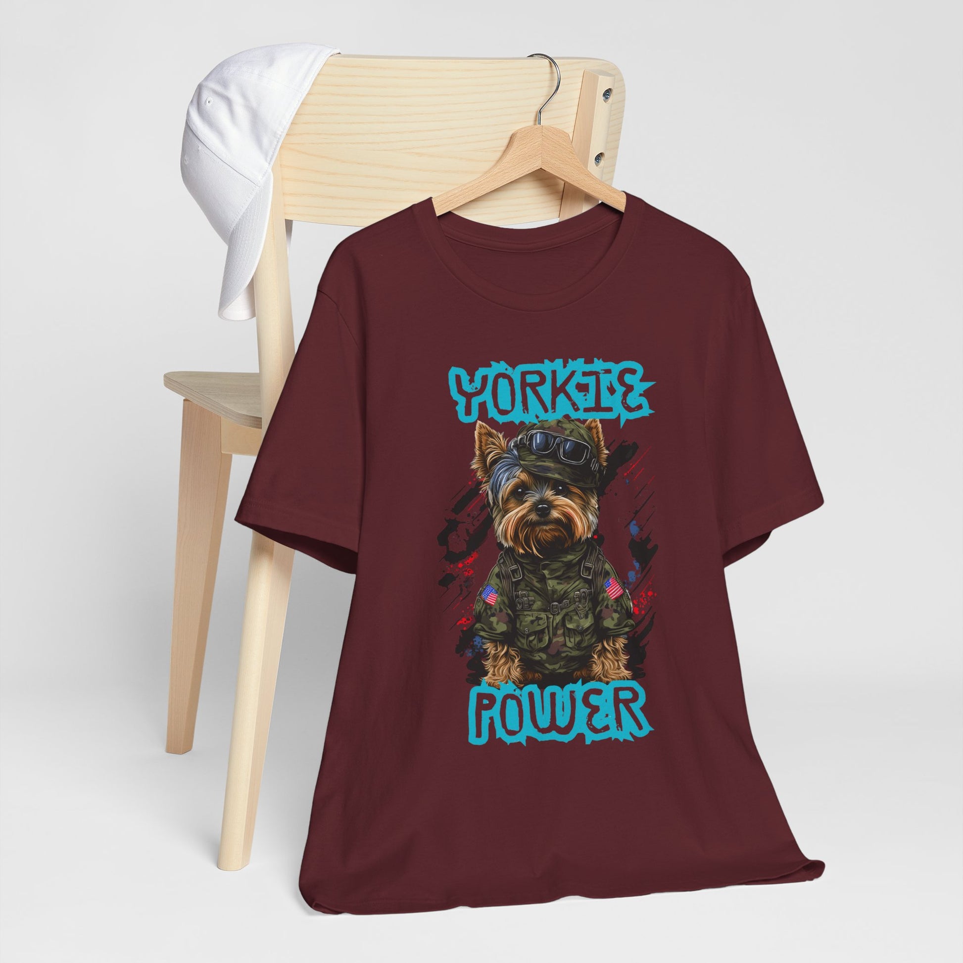 Yorkie Power Unisex Tee