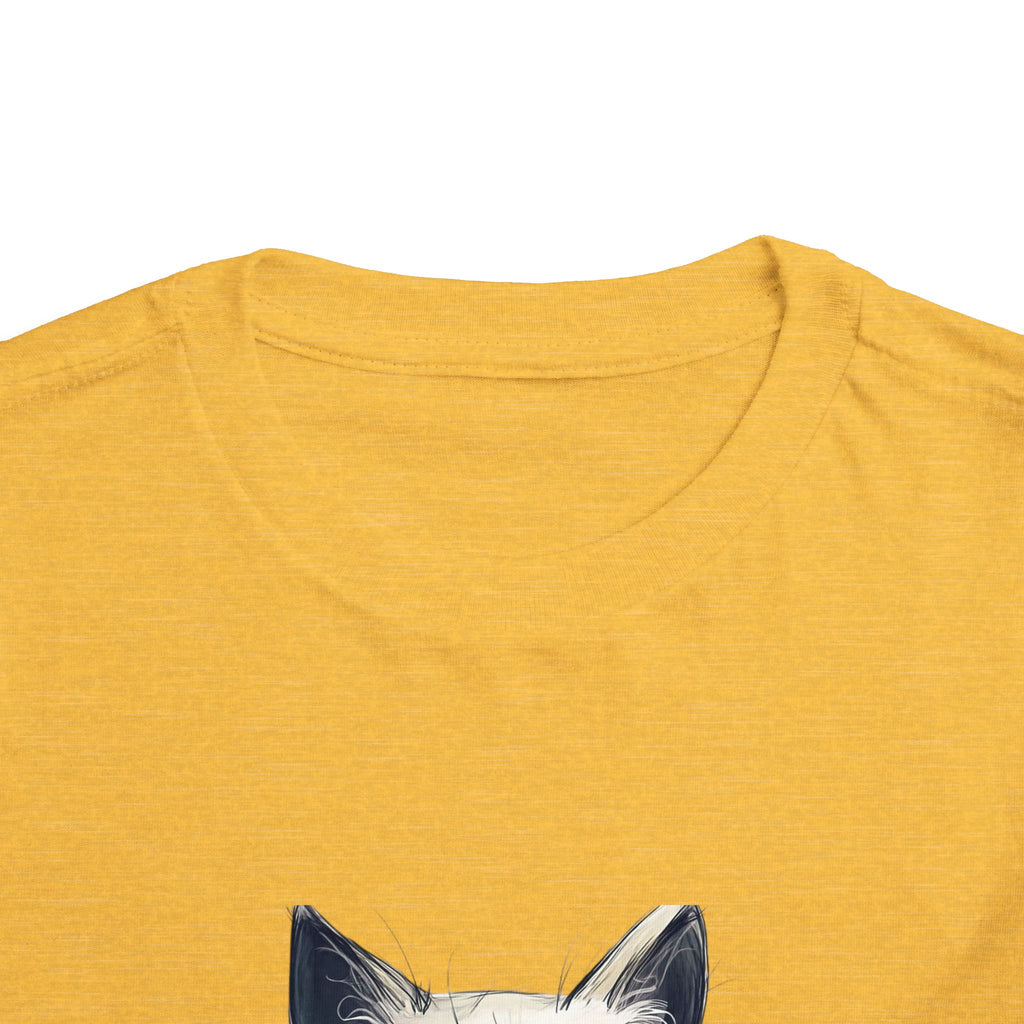Adorable Cat Toddler Tee