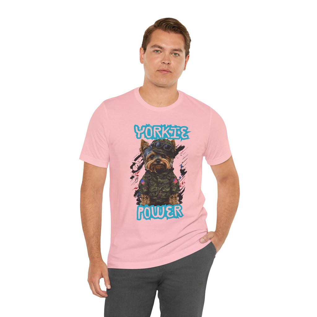 Yorkie Power Unisex Tee