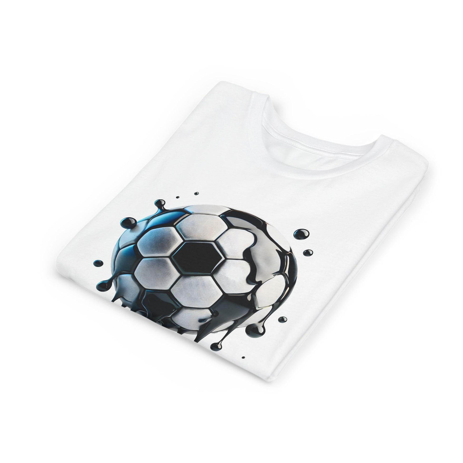 Dripping Soccer Ball Youth Tee