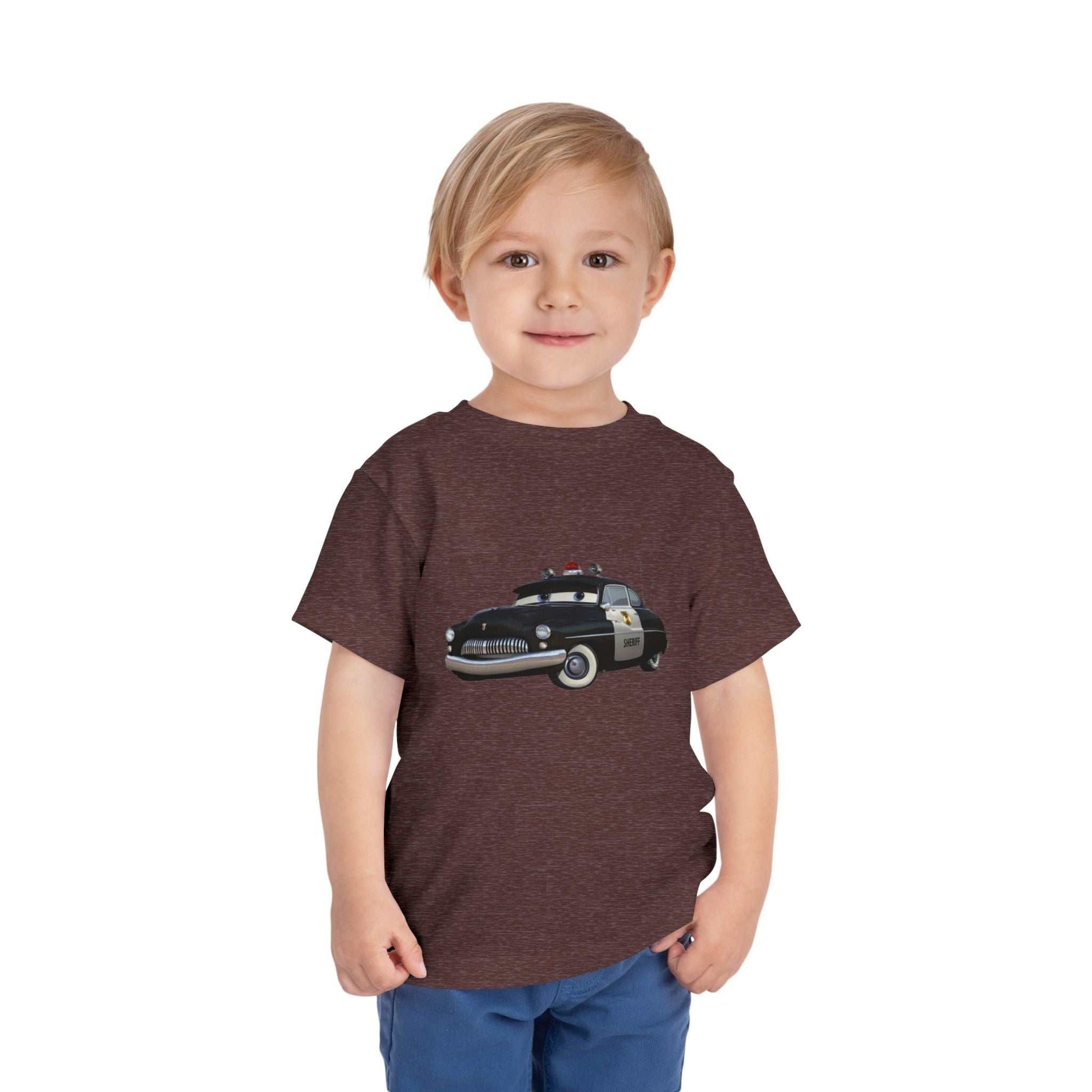 Police Car Toddler Tee