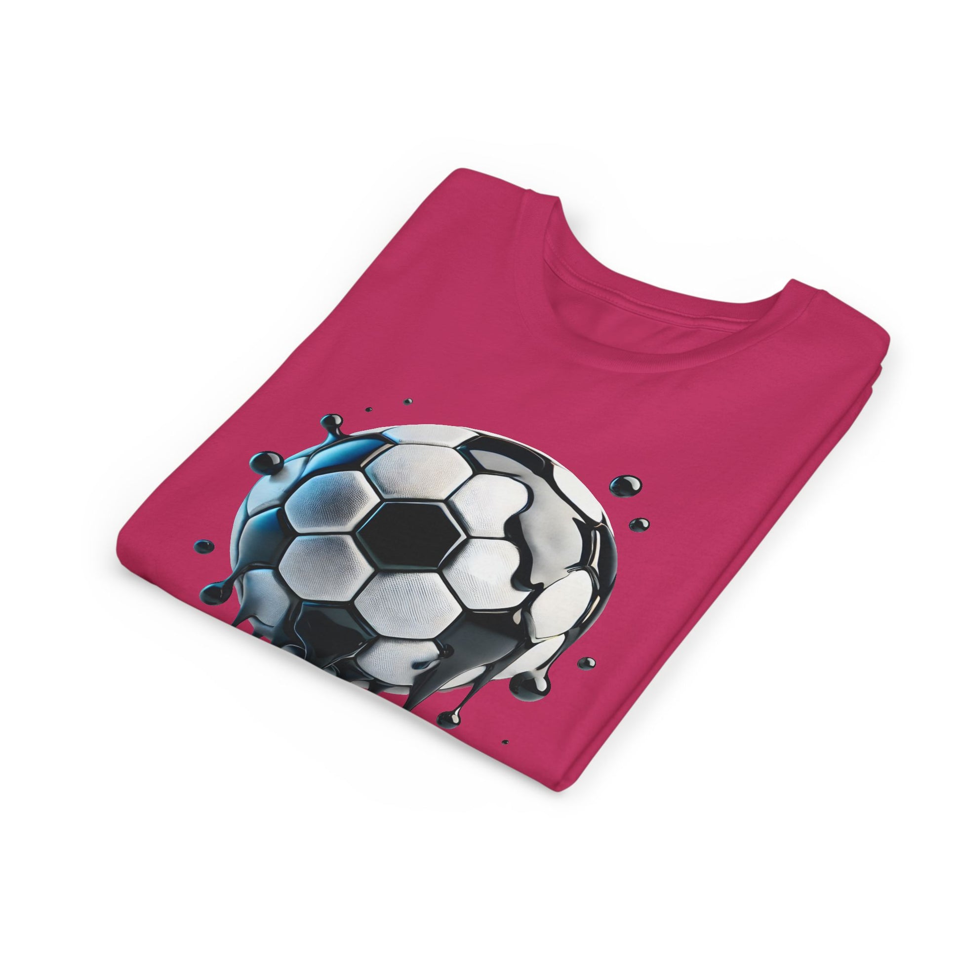 Dripping Soccer Ball Youth Tee
