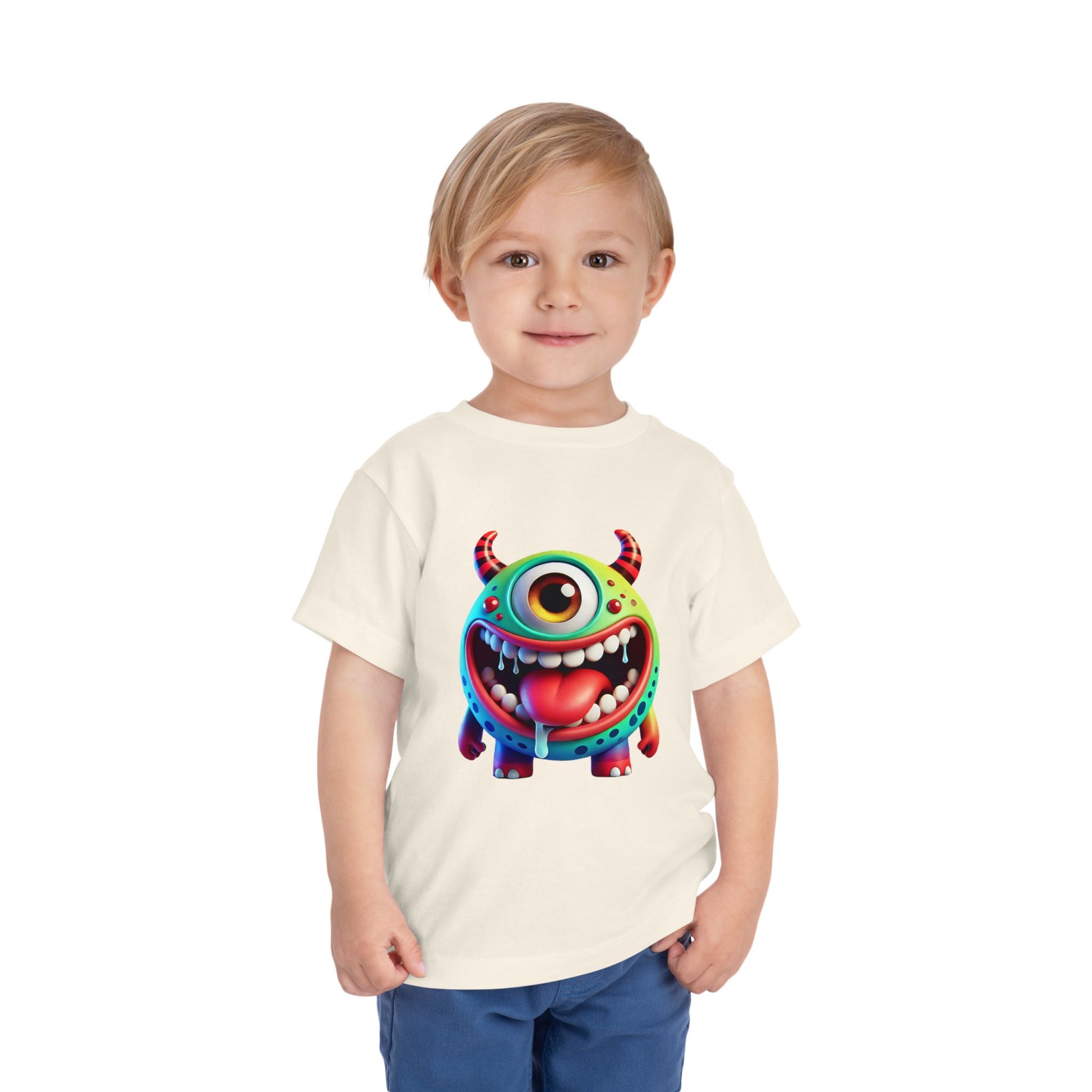Colorful Monster Toddler Tee