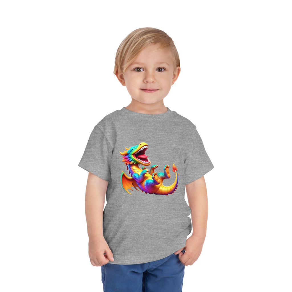 Rainbow Dinosaur Toddler Tee