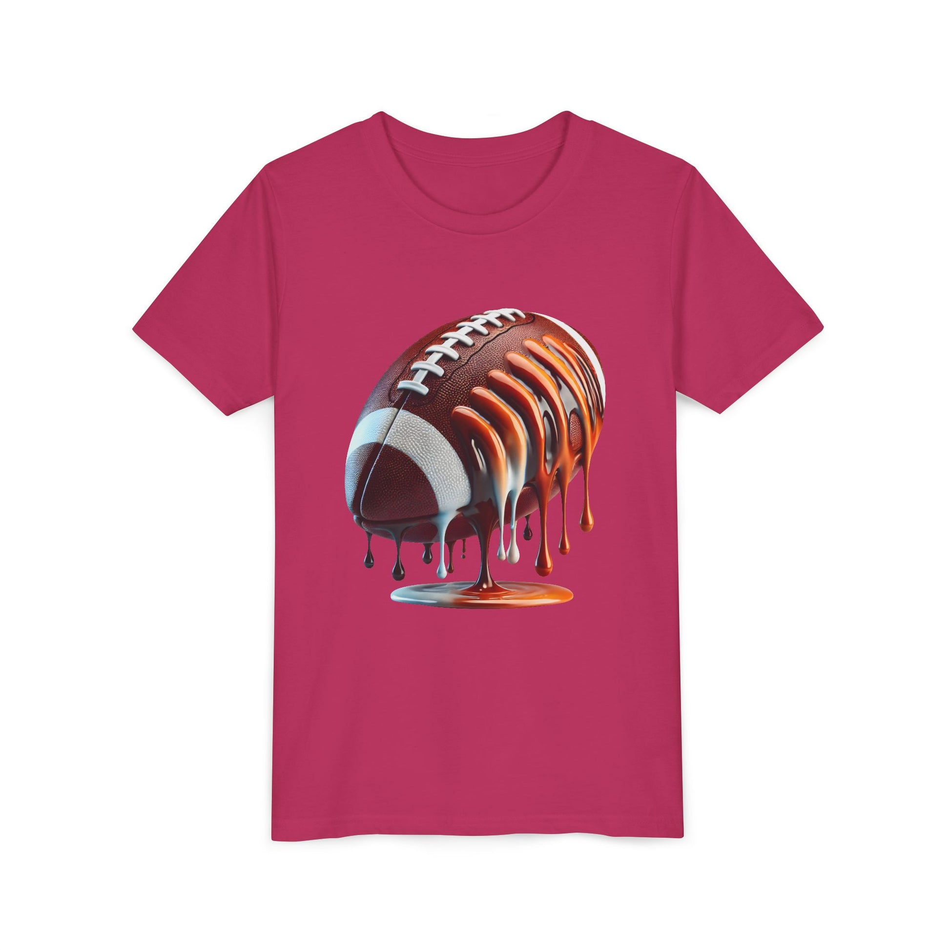 Dripping Football Youth Tee