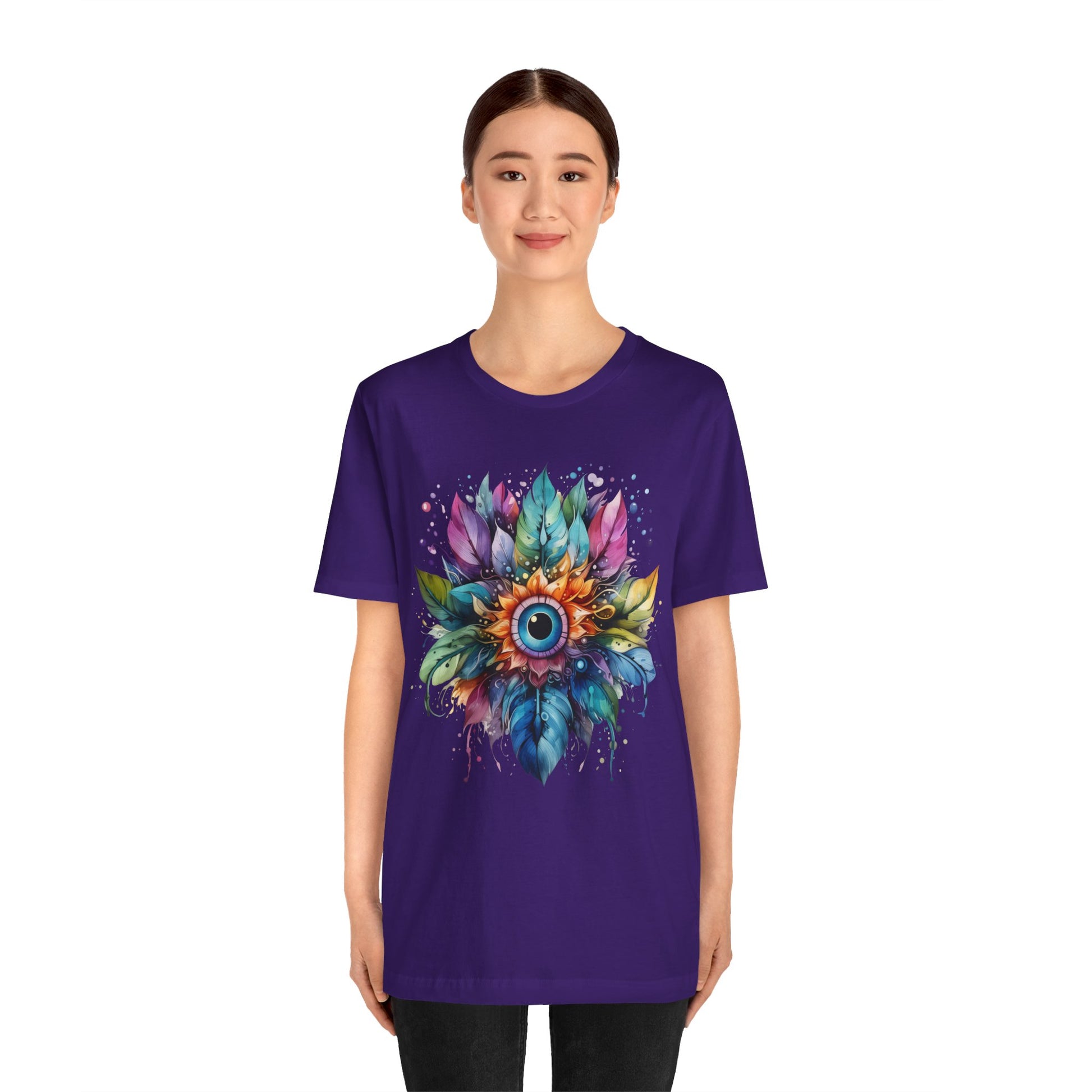 Colorful Eye Design Unisex Tee