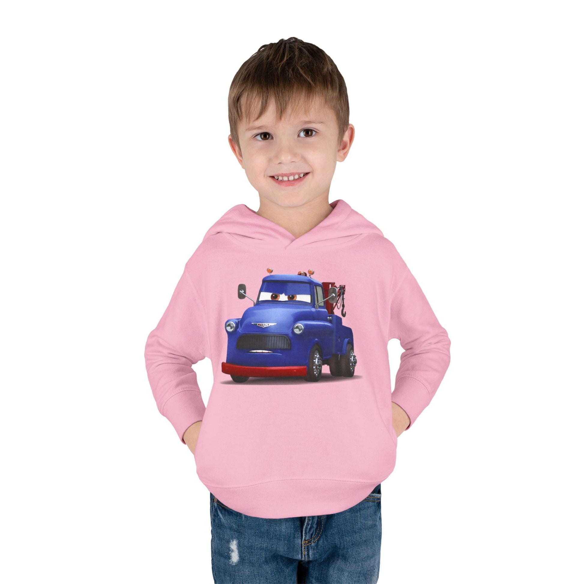Colorful Toddler Truck Hoodie