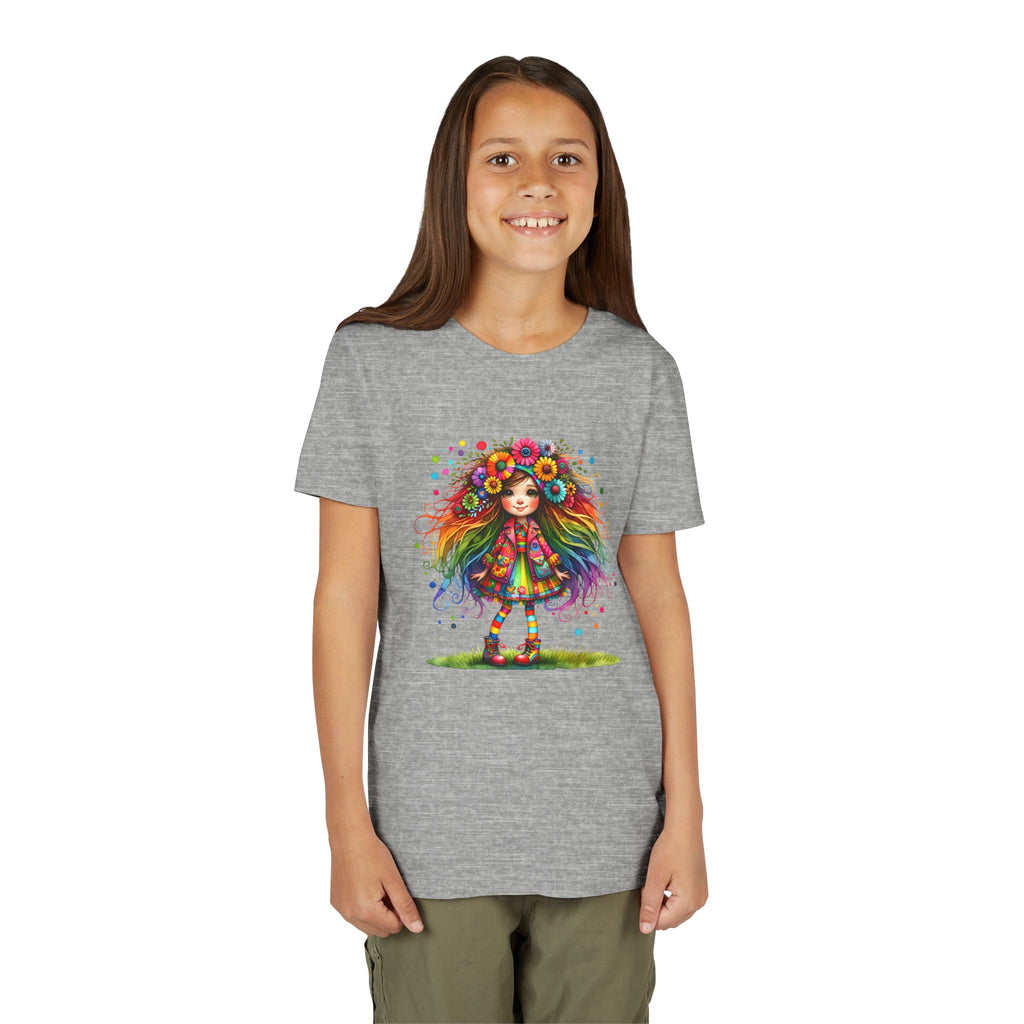 Whimsical Flower Child Youth Tee