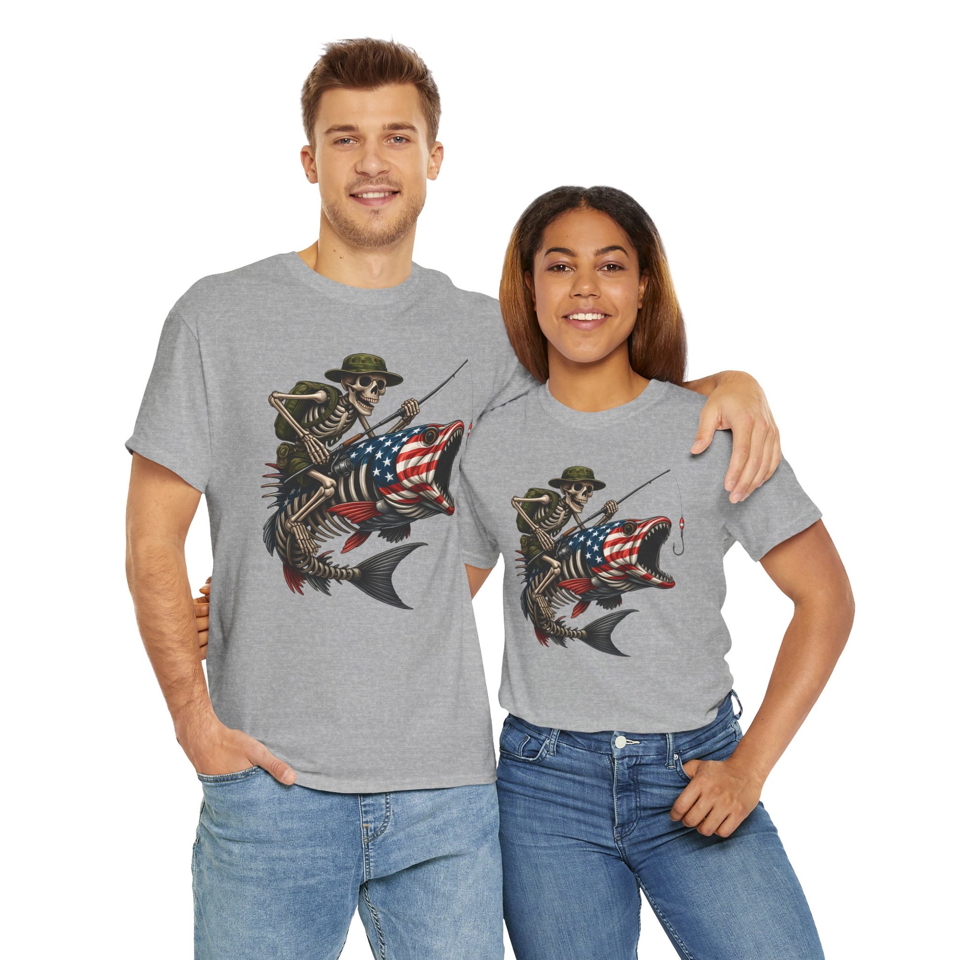 Fishing Skeleton Tee