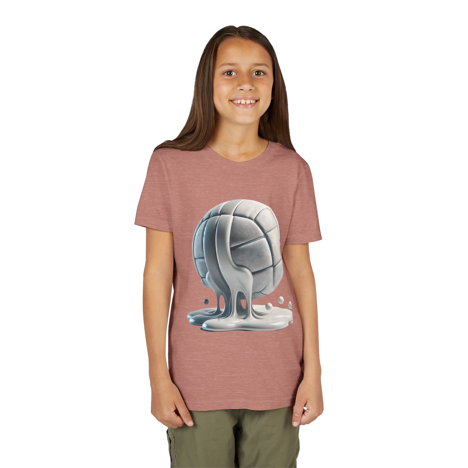 Cool Dripping Volleyball Youth Tee