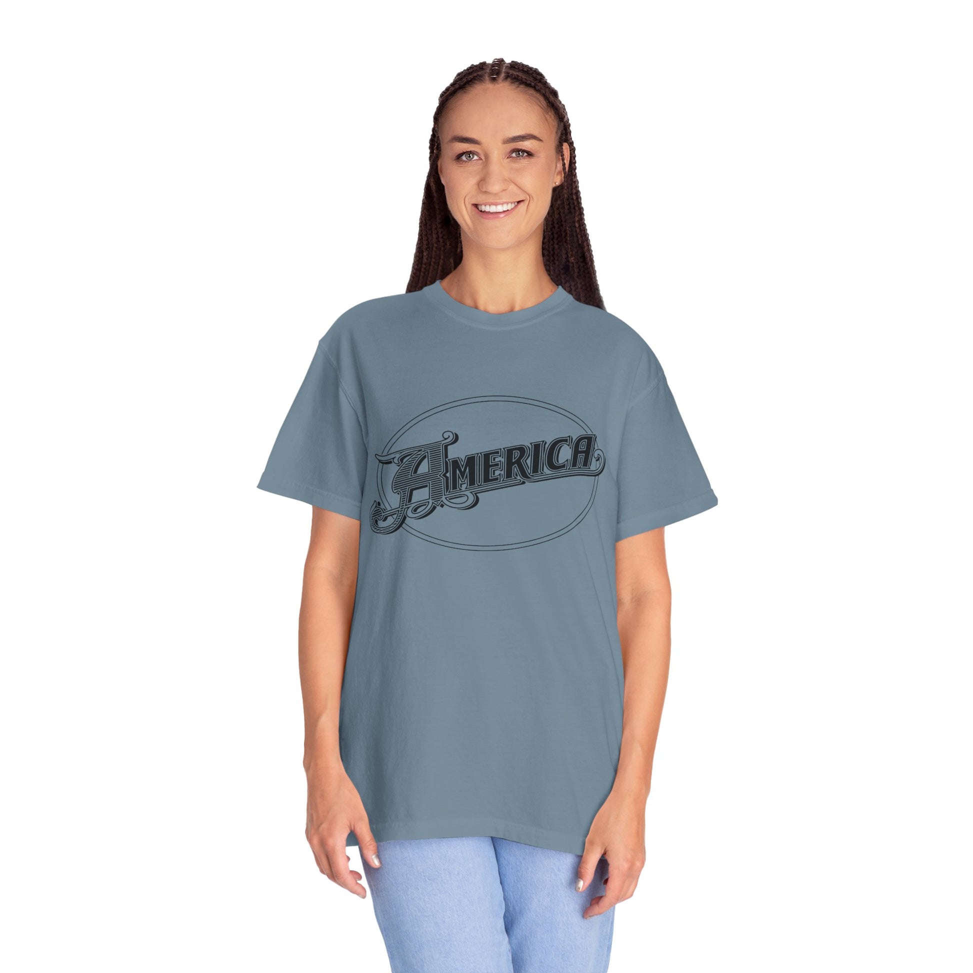America Vintage Garment-Dyed T-Shirt