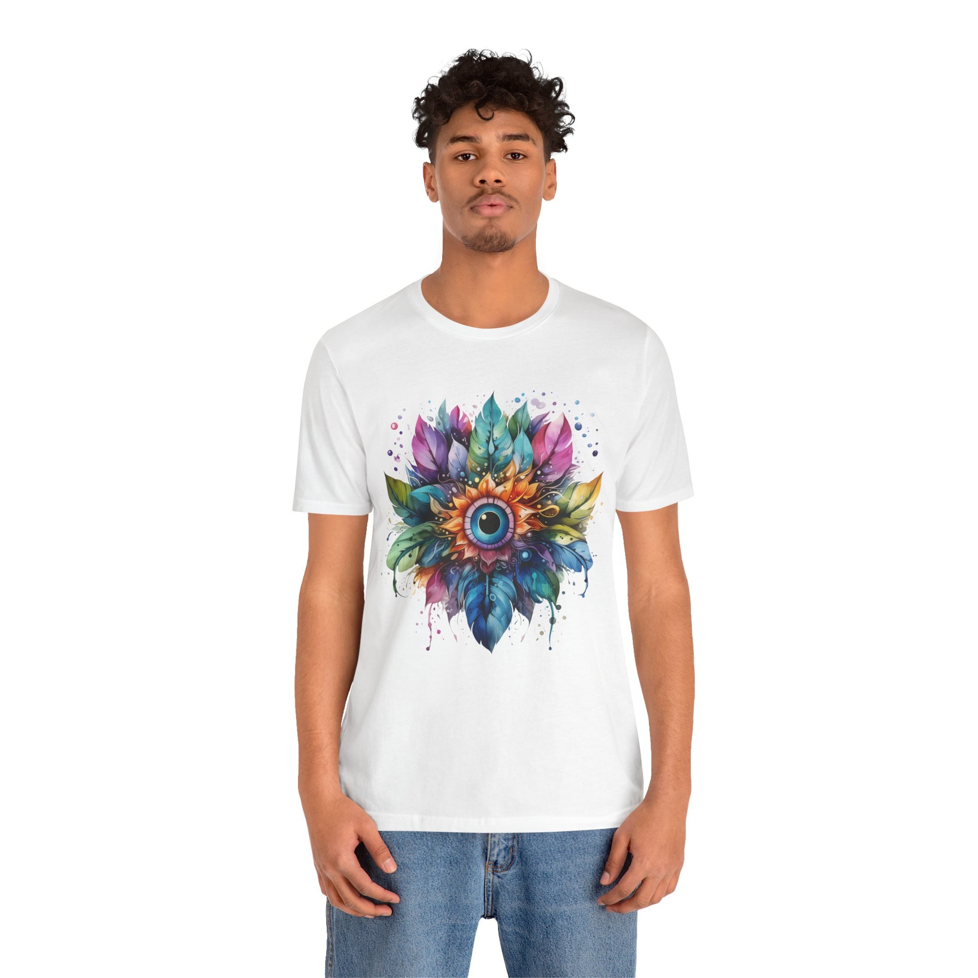 Colorful Eye Design Unisex Tee