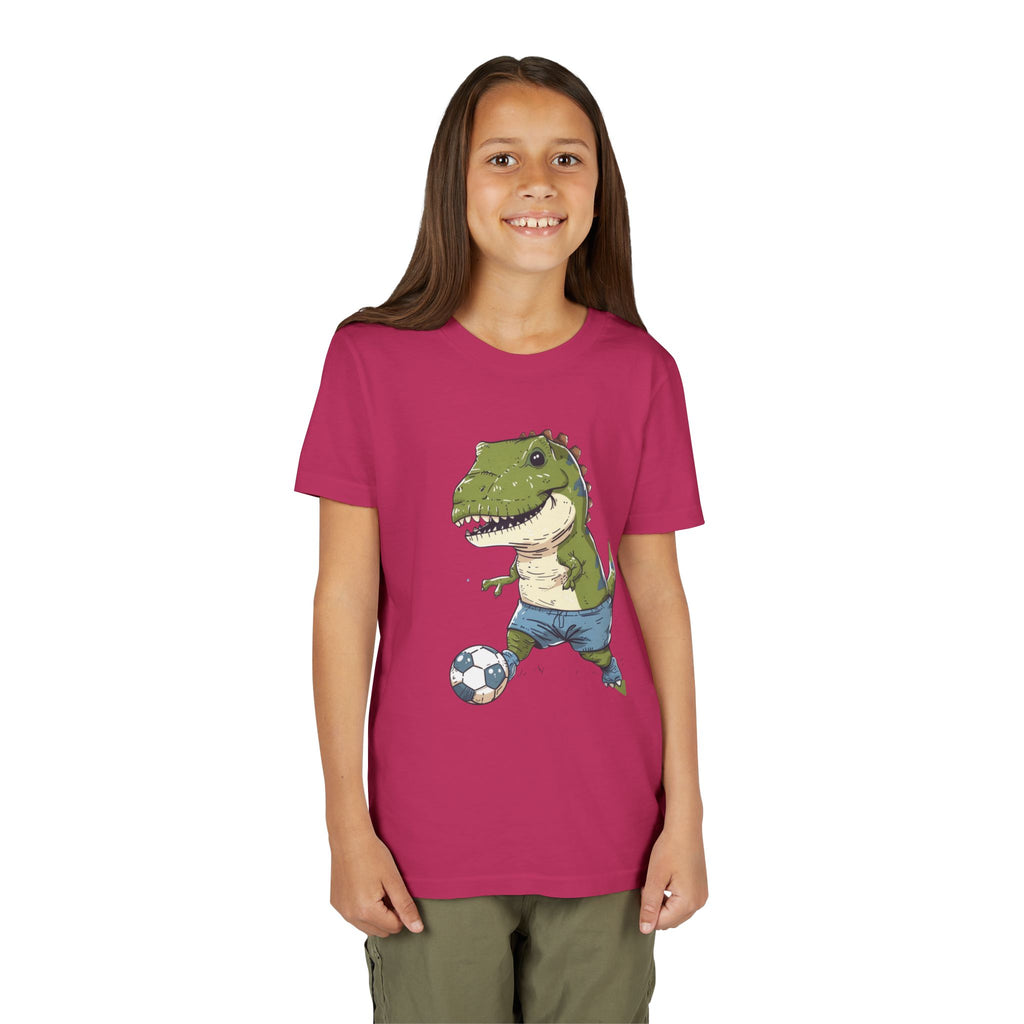Dinosaur Soccer Youth Tee