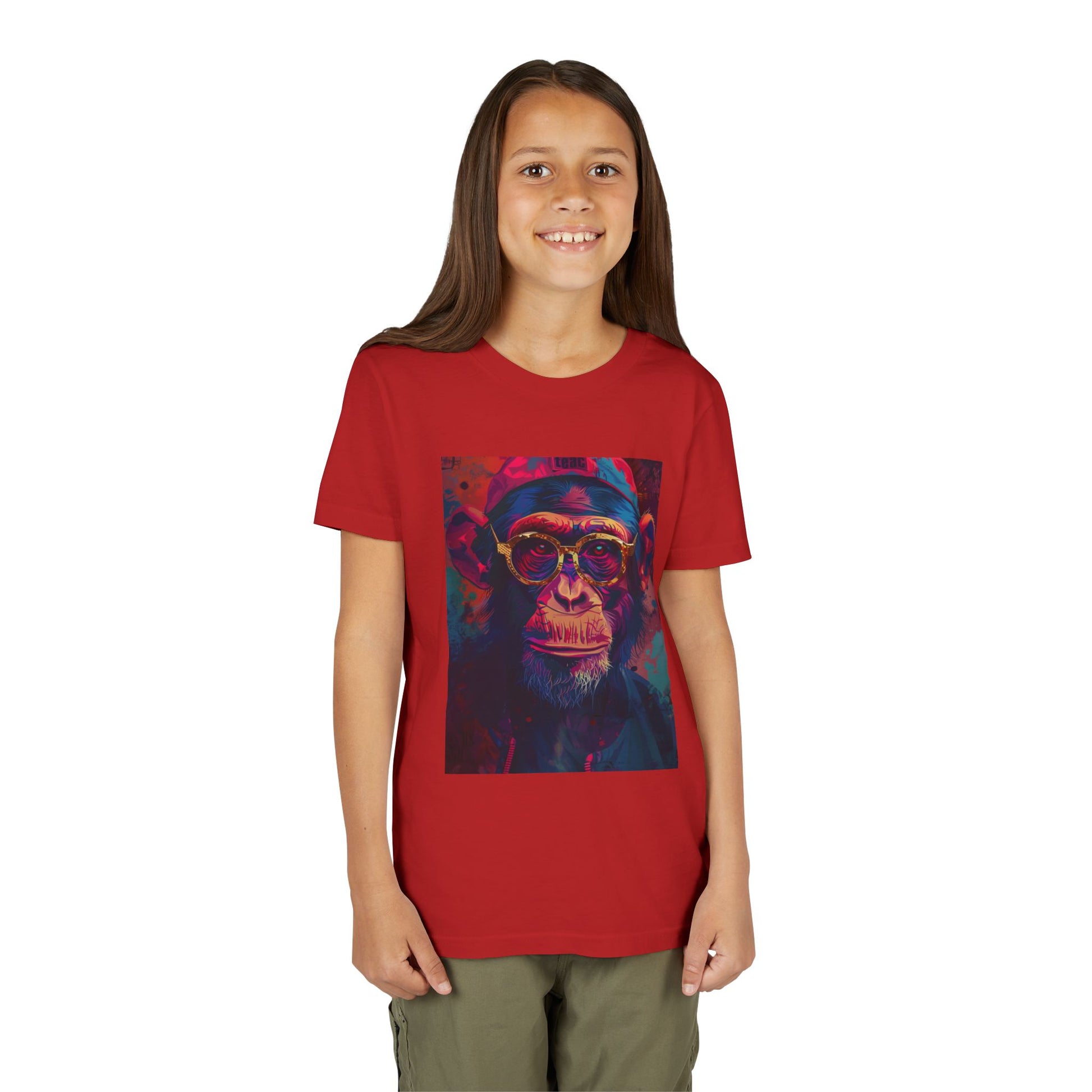 Colorful Monkey Youth Tee