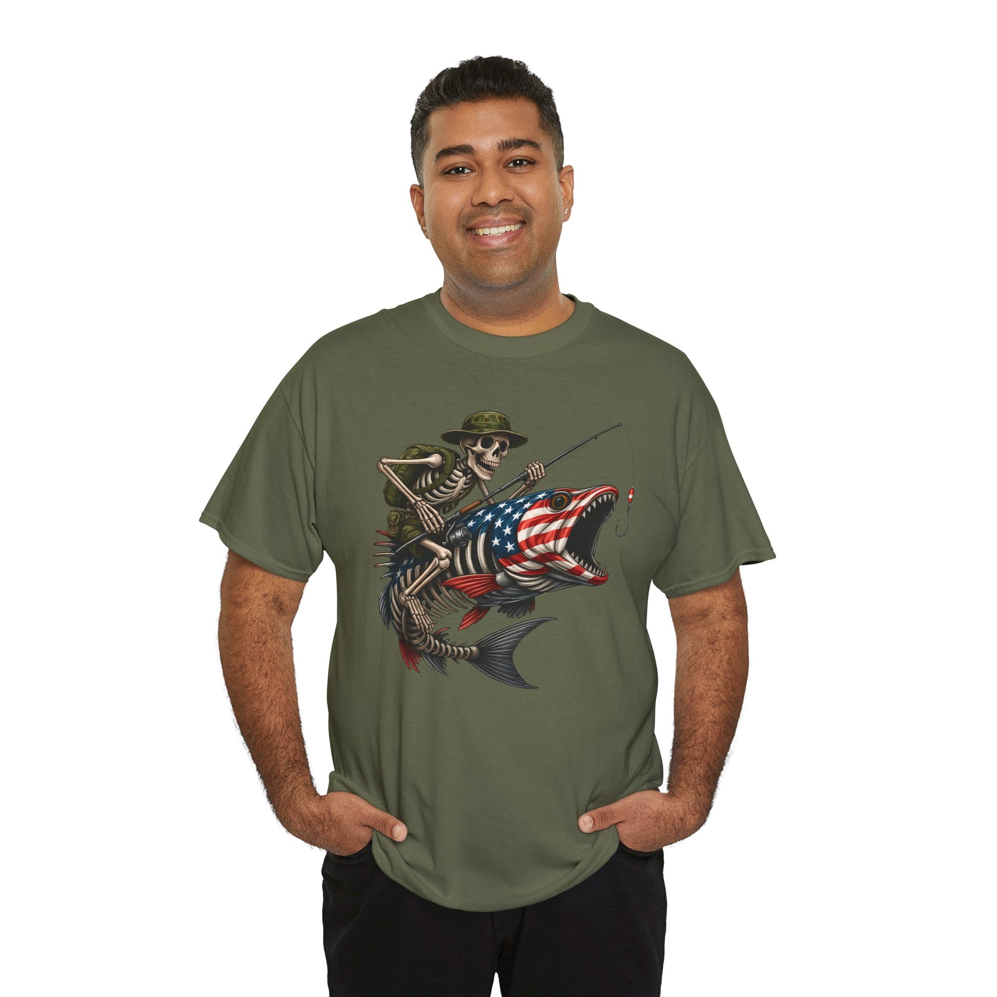 Fishing Skeleton Tee