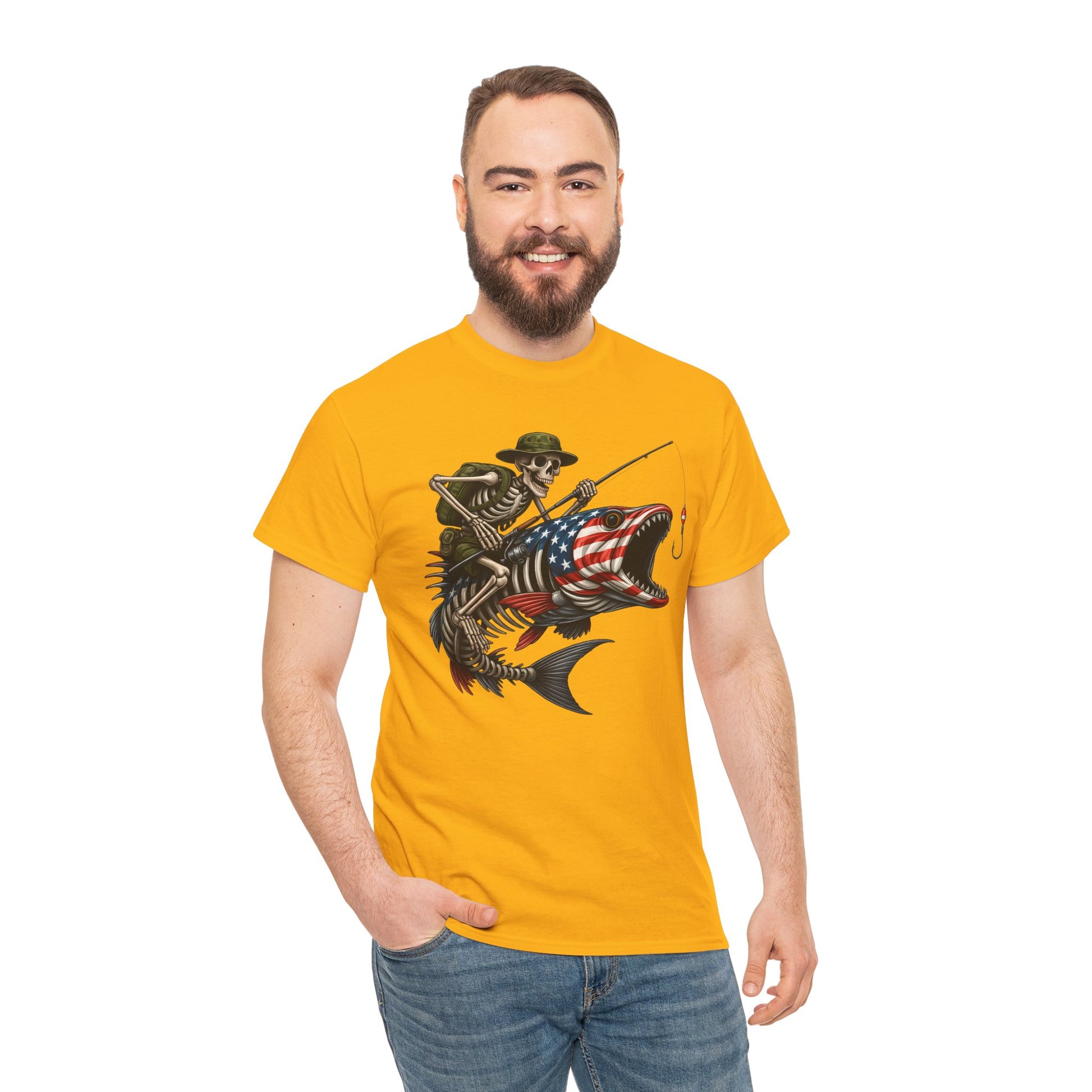 Fishing Skeleton Tee