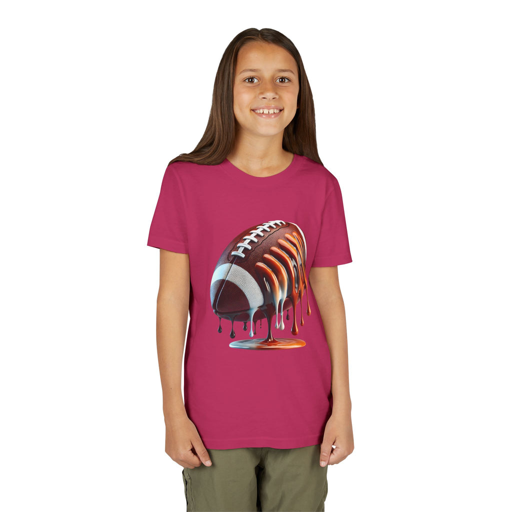 Dripping Football Youth Tee
