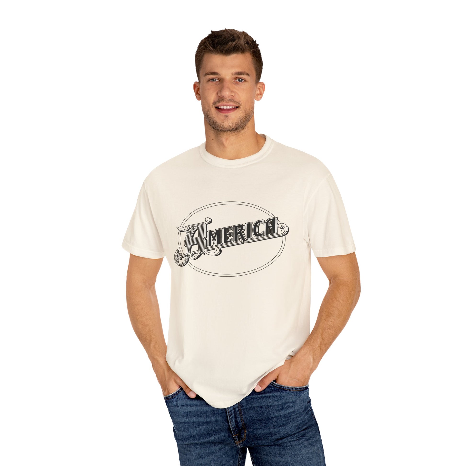 America Vintage Garment-Dyed T-Shirt