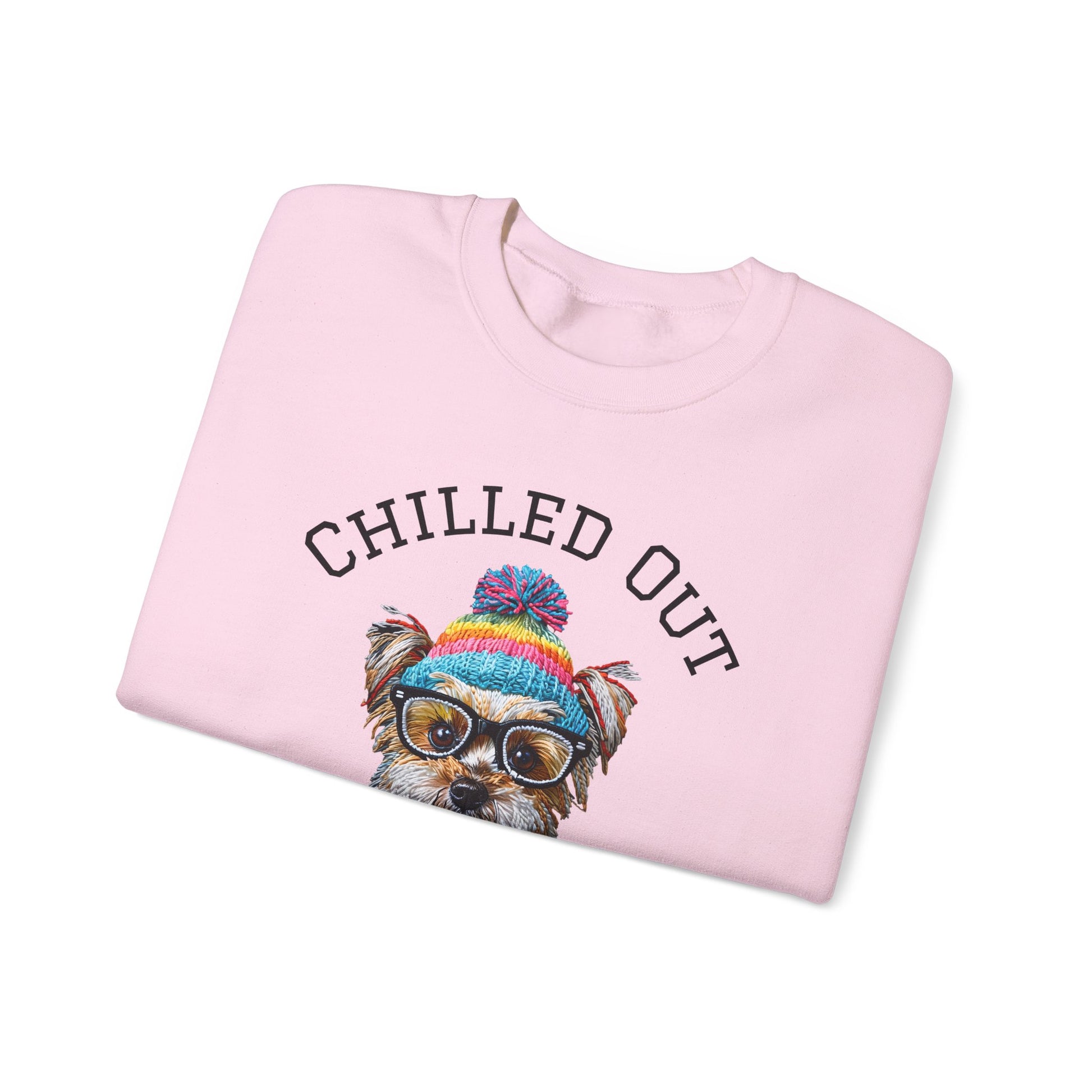 Chilled Out Yorkie Sweatshir