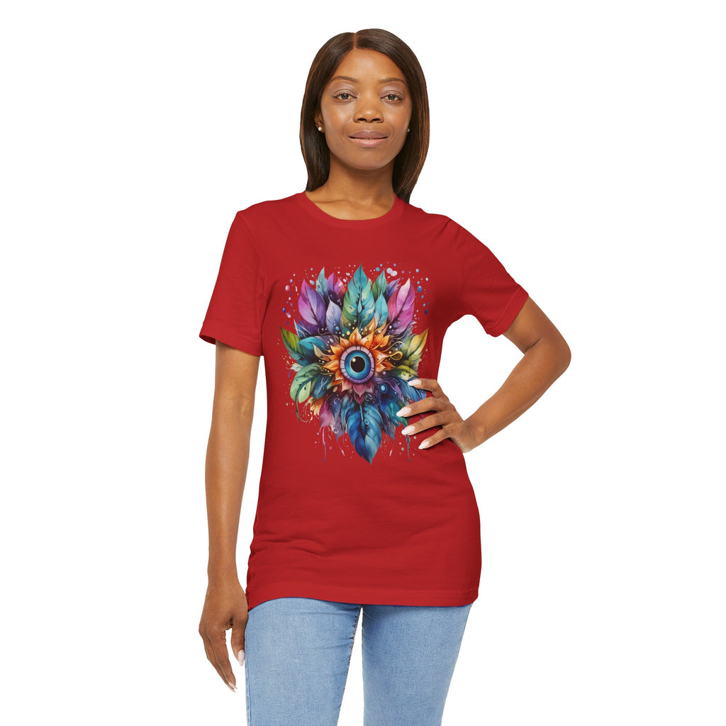 Colorful Eye Design Unisex Tee