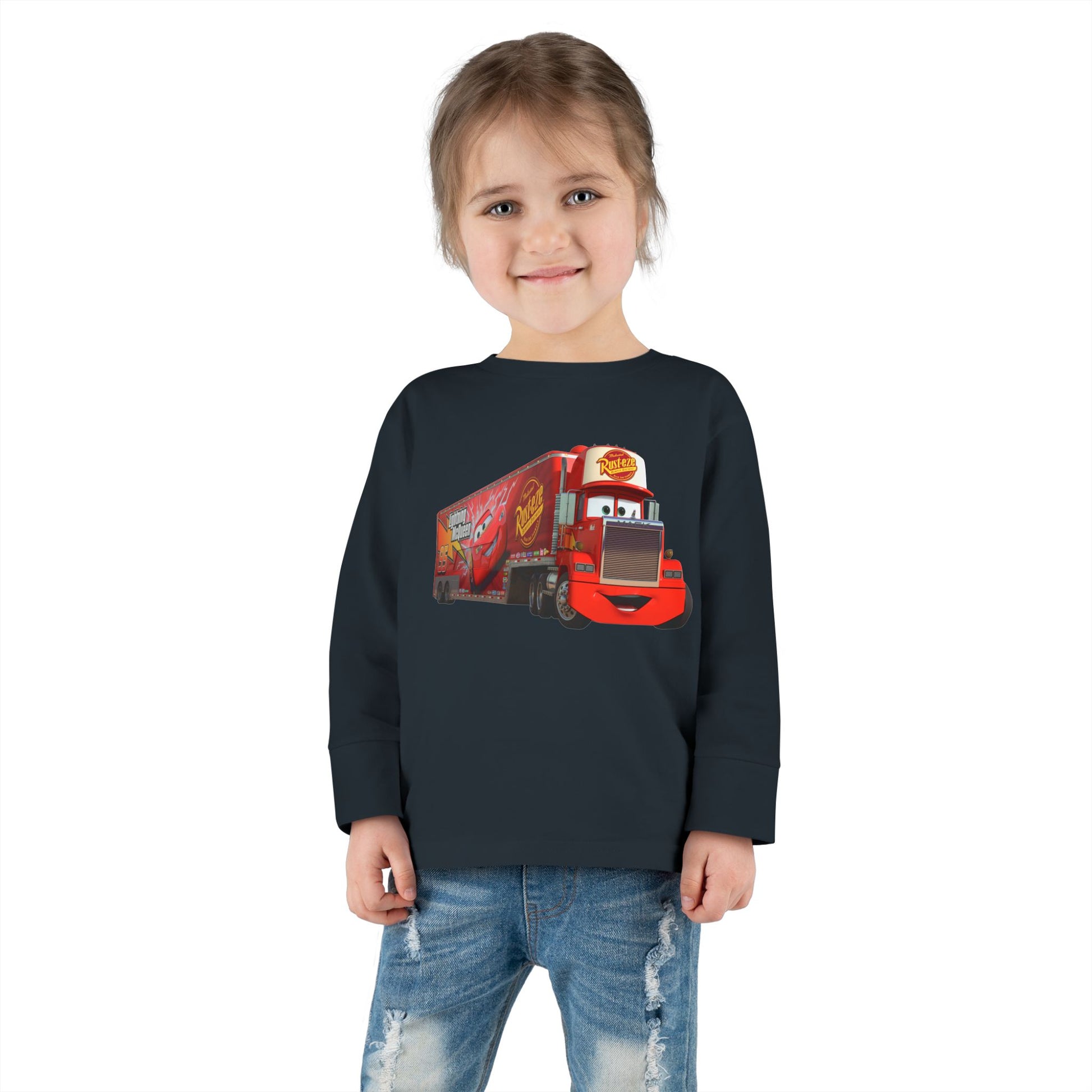 Toddler Truck Long Sleeve Tee
