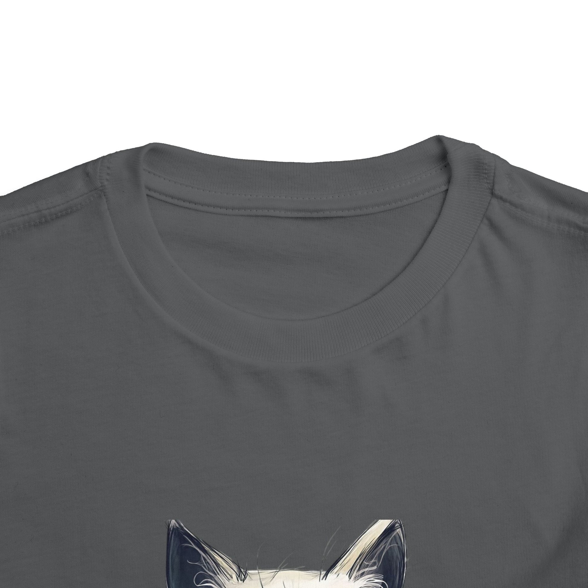Adorable Cat Toddler Tee